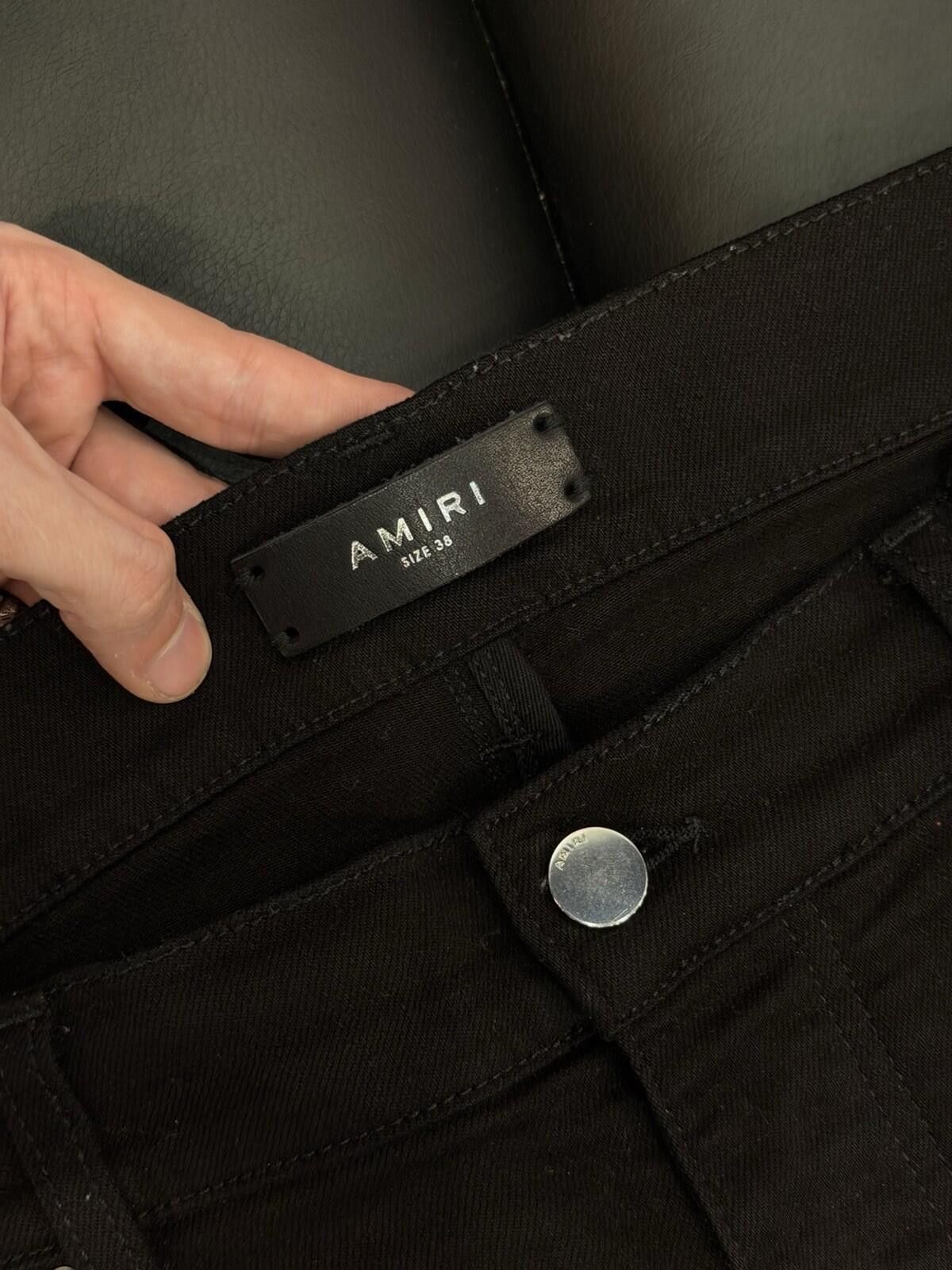 Amiri Size 38 - Amiri Black Jeans 100% Authentic Size US 38 / EU 54 - 10 Thumbnail