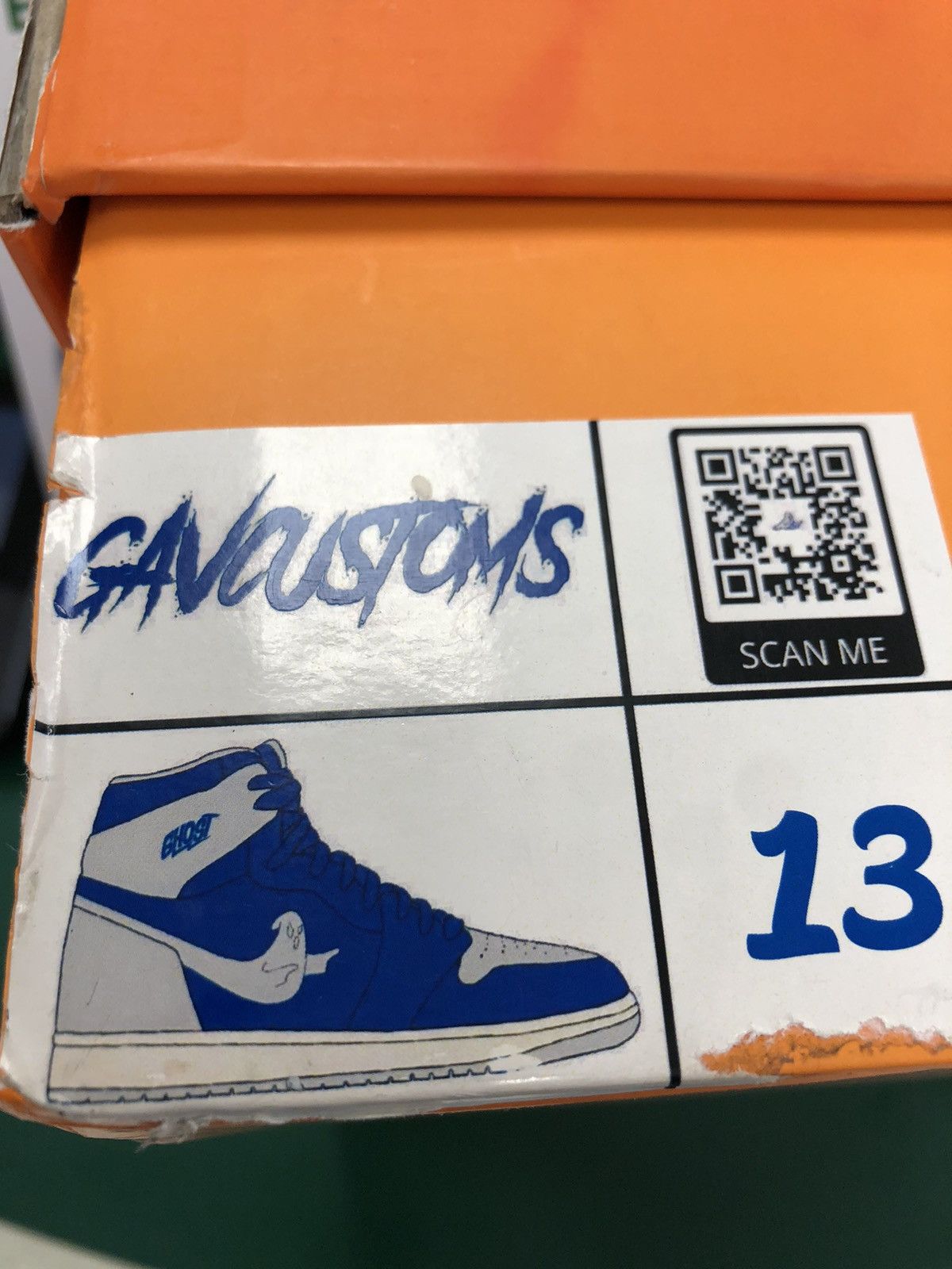 Other Gavs Customs Reaper Ghosts Hightop Sneaker Size US 13 / EU 46 - 5 Thumbnail