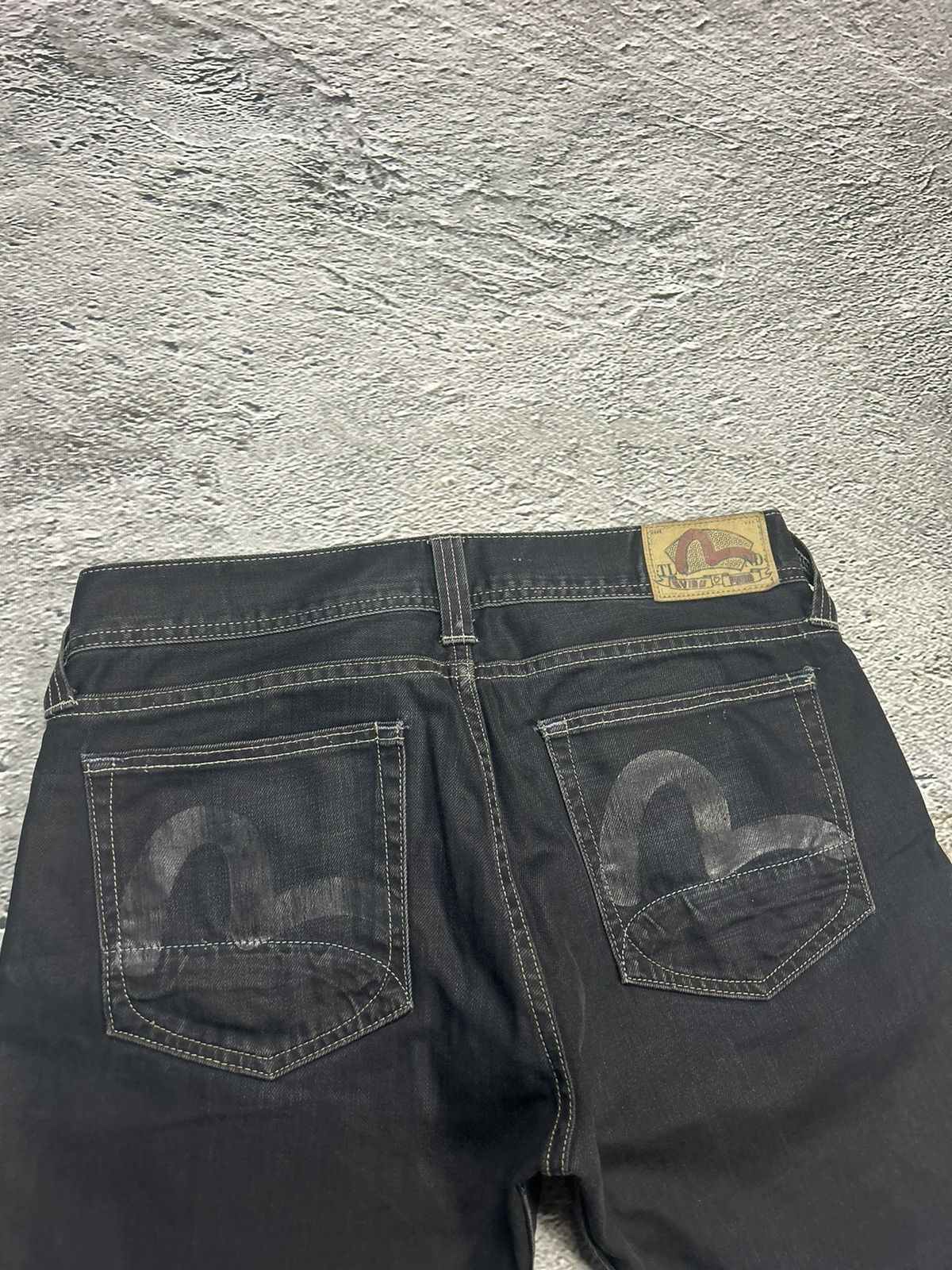 Evisu Evisu x Puma vintage black jeans seagulls Y2K Size US 34 / EU 50 - 3 Thumbnail