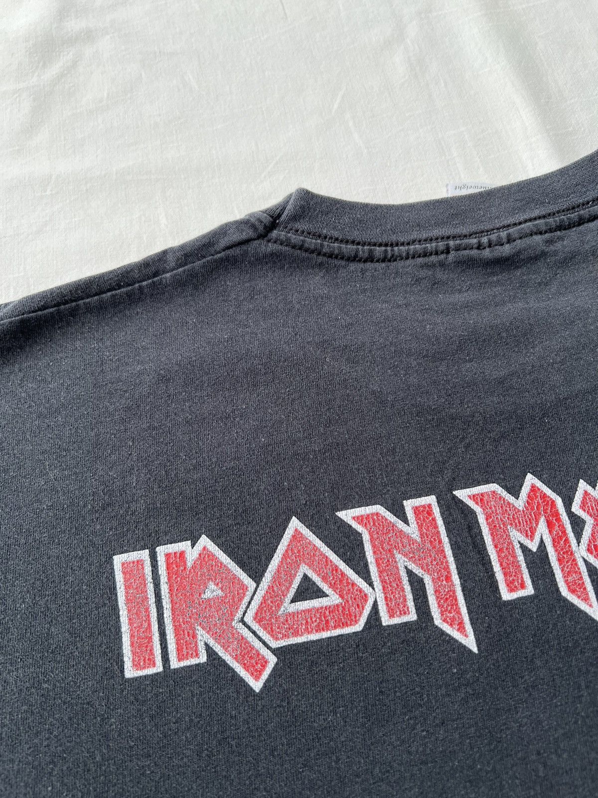 Band Tees Vintage 2000s Iron Maiden Black T-shirt Size US L / EU 52-54 / 3 - 13 Thumbnail