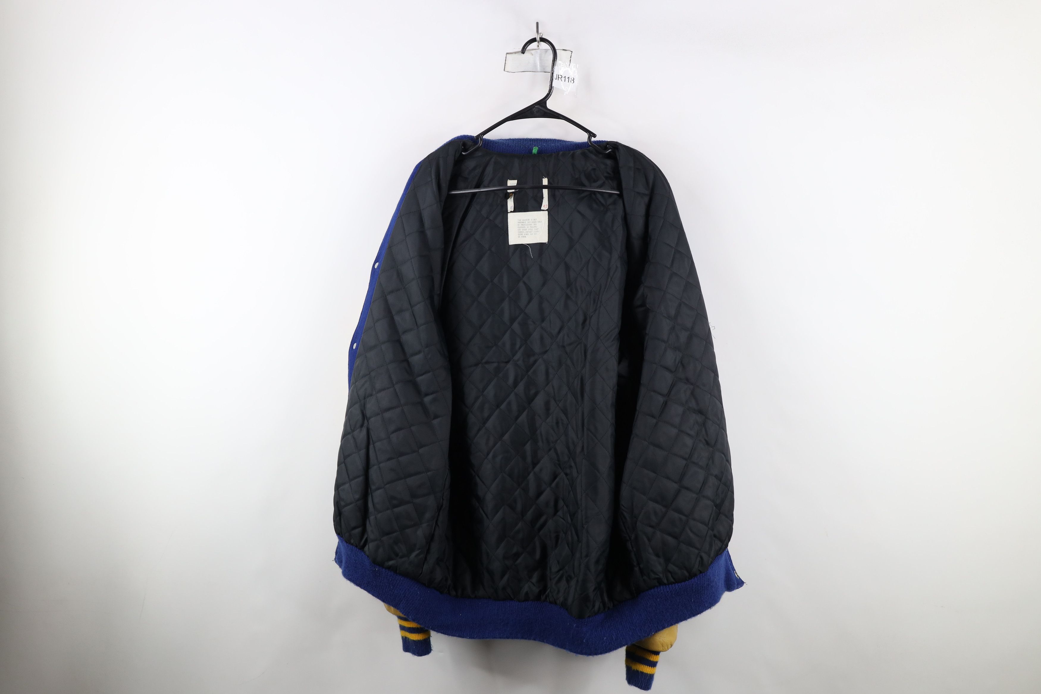Vintage Vintage 80s Conference 1982 Football Varsity Jacket USA Size US L / EU 52-54 / 3 - 9 Thumbnail