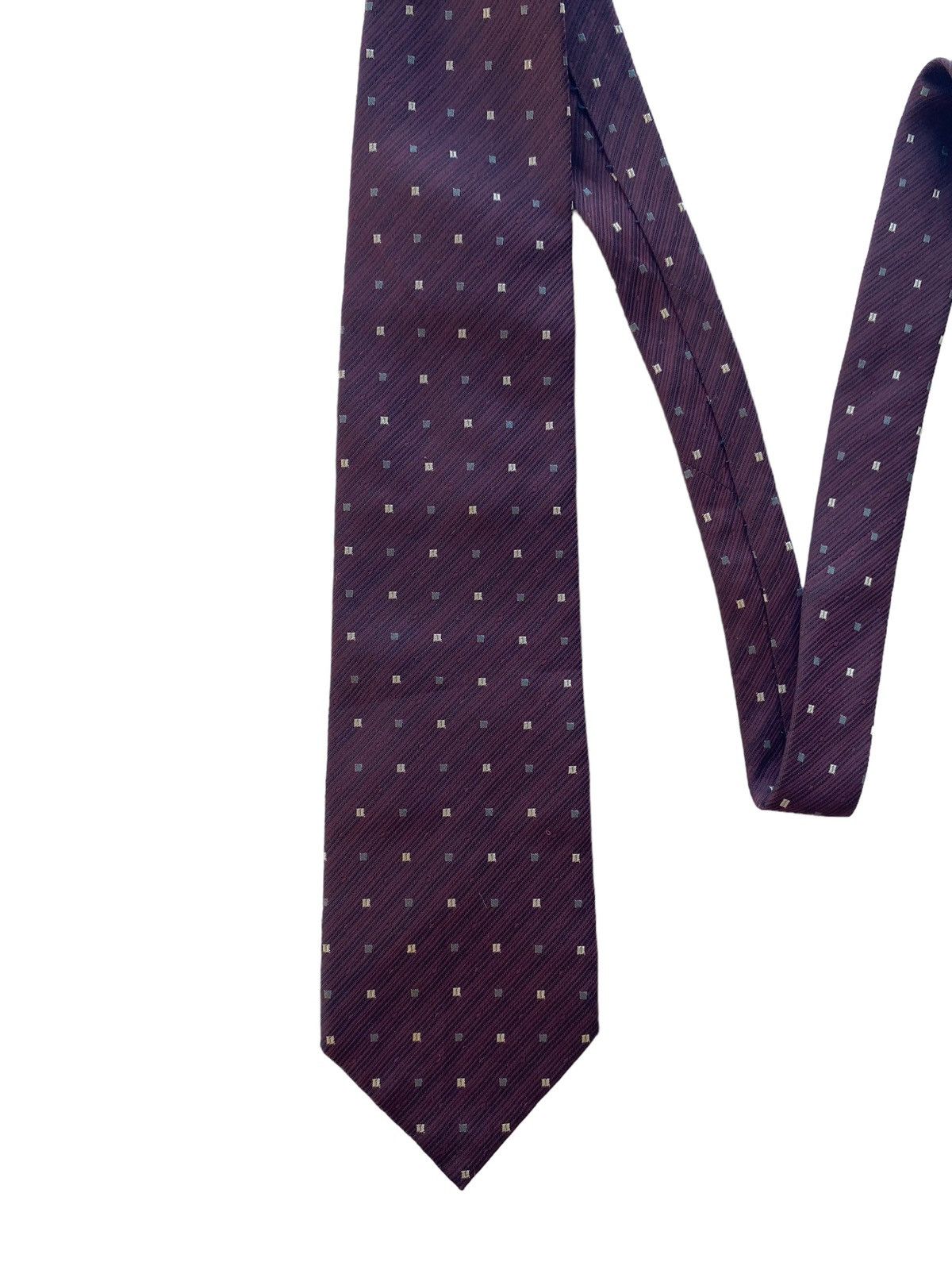 Issey Miyake × SikSilk 🔥 Vintage Issey Miyake Silk Neck Tie IM Product Size ONE SIZE - 9 Thumbnail