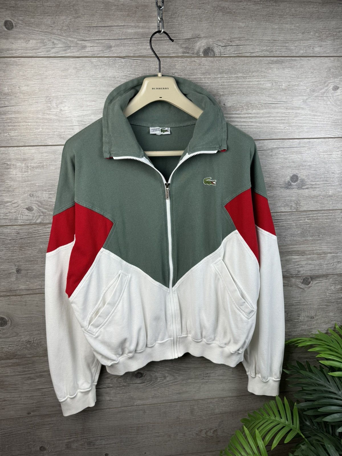 Lacoste Vintage Chemise Lacoste Olympic 90s Size L Size US L / EU 52-54 / 3 - 5 Thumbnail