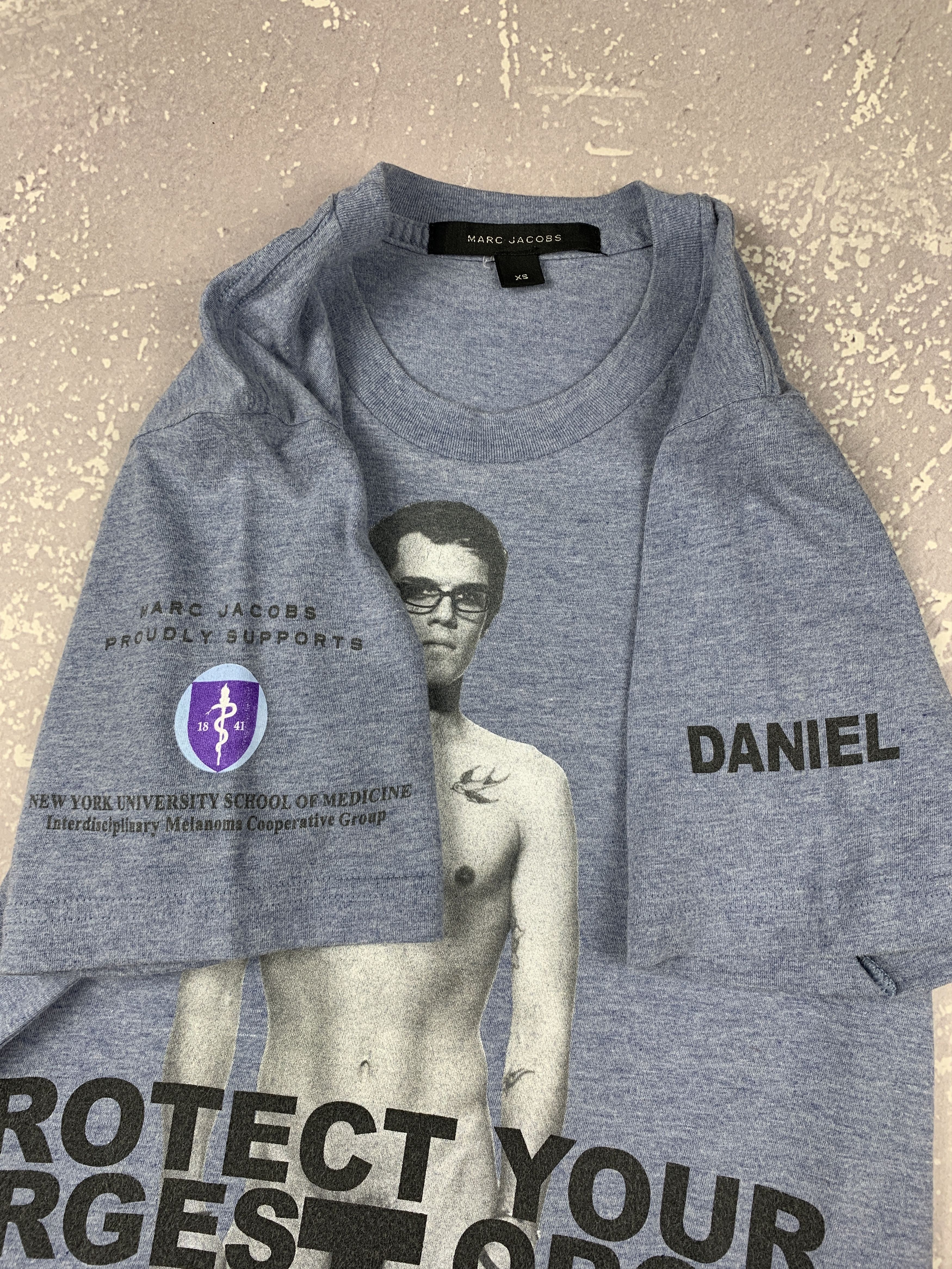 Marc Jacobs RARE Marc Jacobs Protect Your Organ Duffy Naked Daniel Shirt Size US XS / EU 42 / 0 - 4 Thumbnail