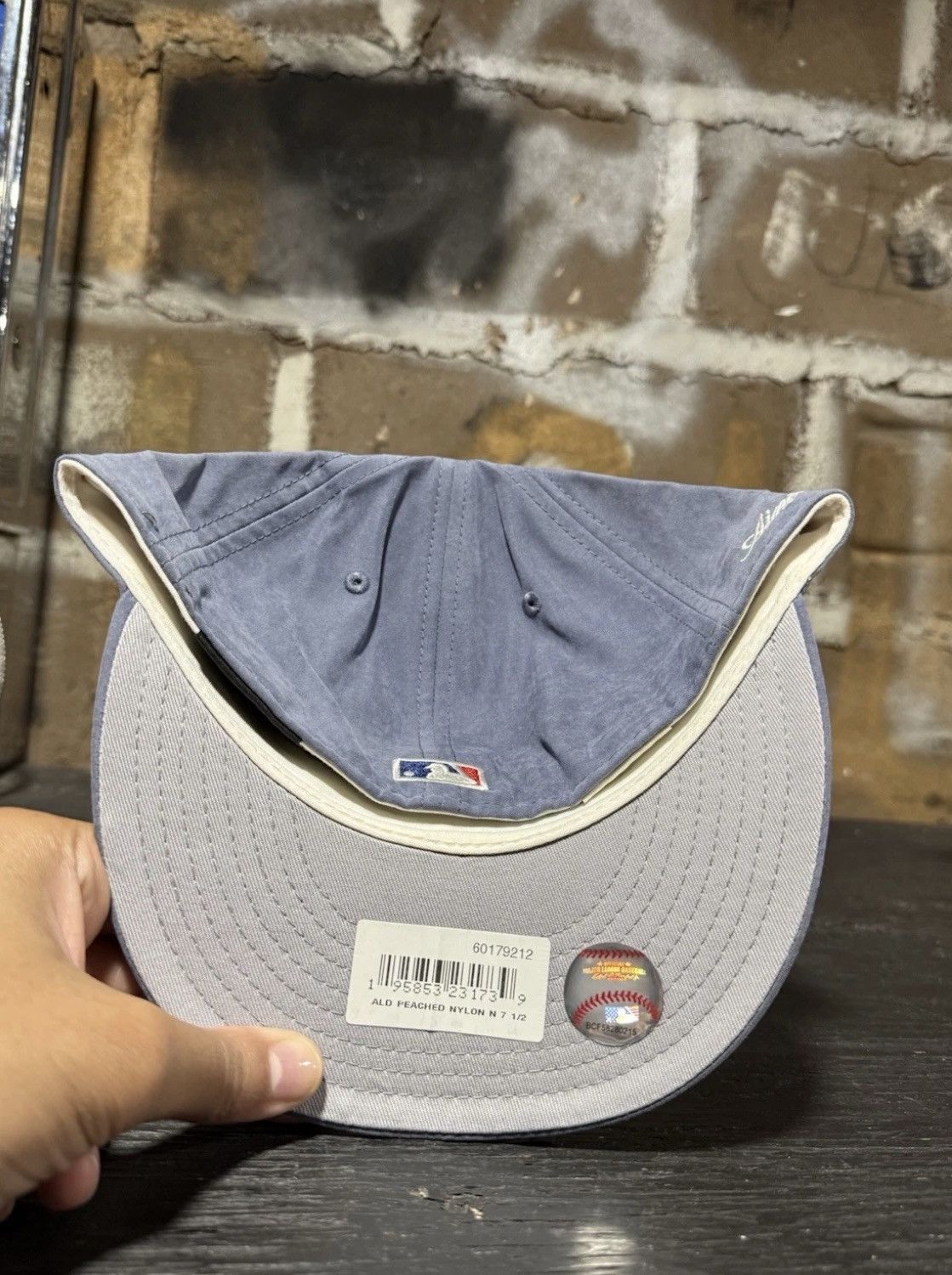 Aime Leon Dore × New Era New Era Aime Leon Dore Low Profile Hat Blue 7 1/2 NWT Size ONE SIZE - 5 Thumbnail