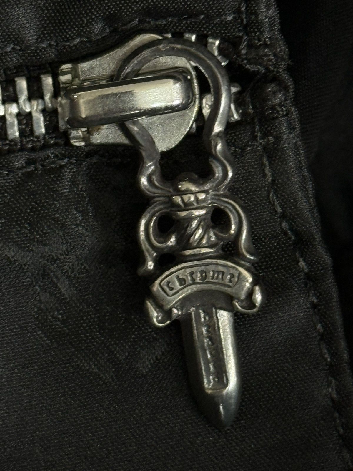 Chrome Hearts Rare 90s - Big Dagger Embellished Leather Duffle Bag Size ONE SIZE - 13 Thumbnail