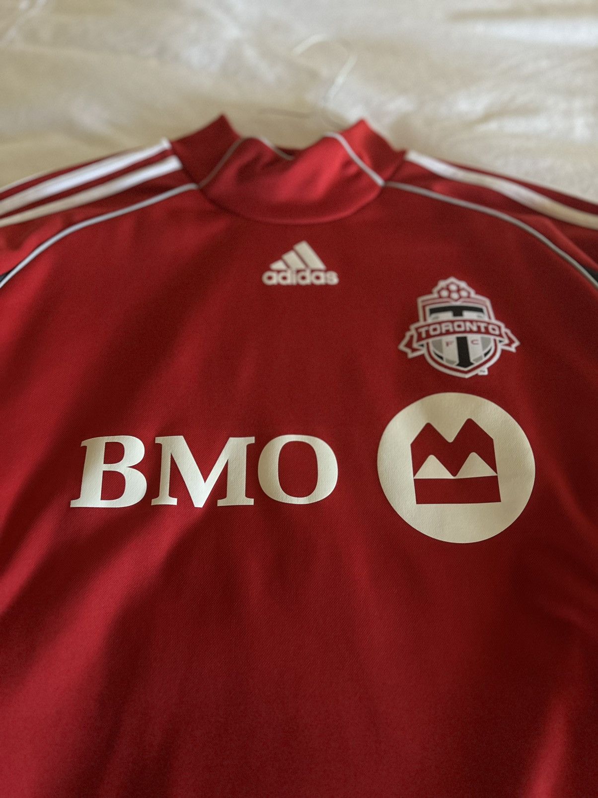 Adidas Toronto FC warm up mock neck sweater Size US M / EU 48-50 / 2 - 2 Thumbnail
