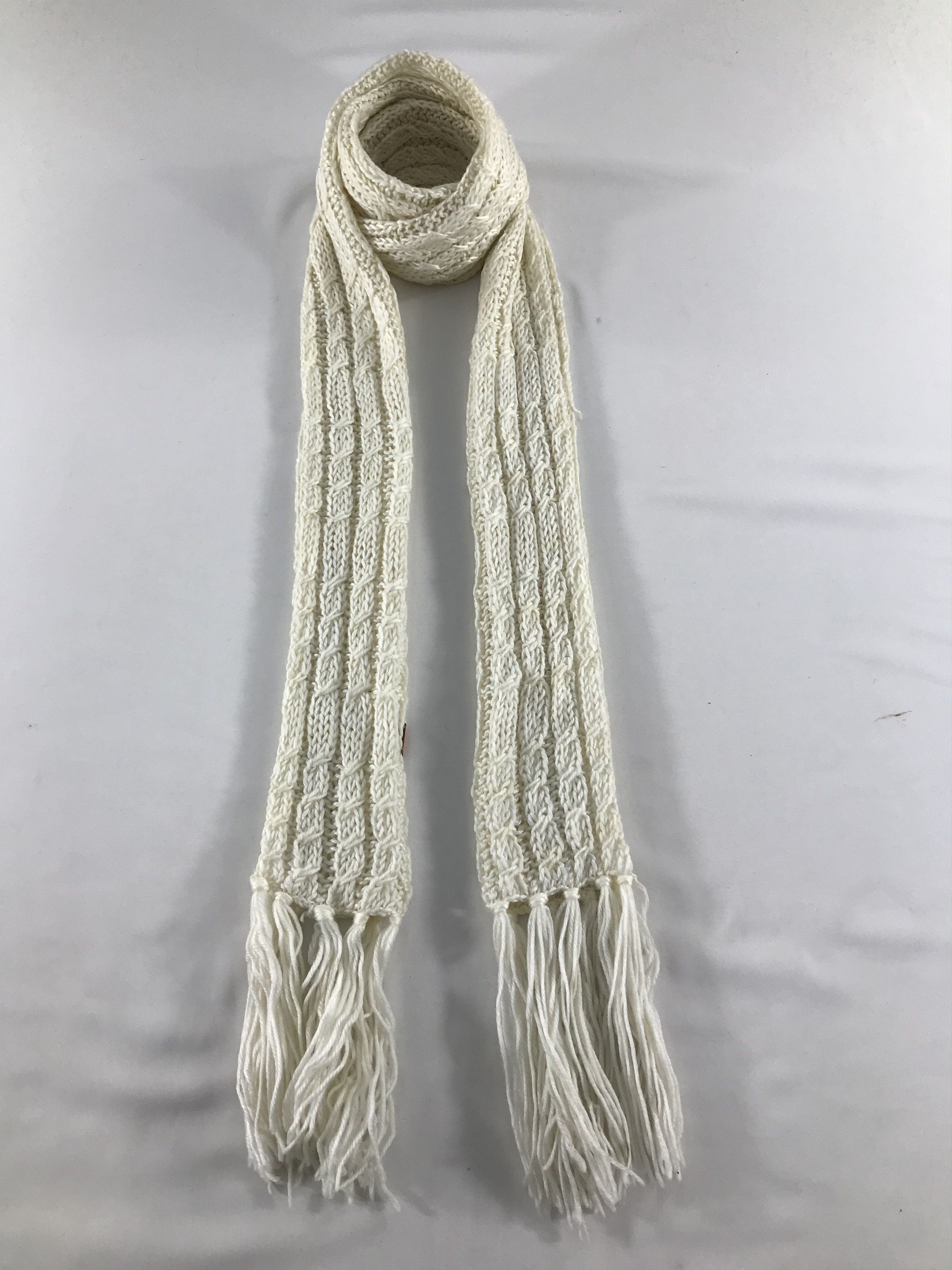MCM Cable Knit Wool Scarf Muffler V307