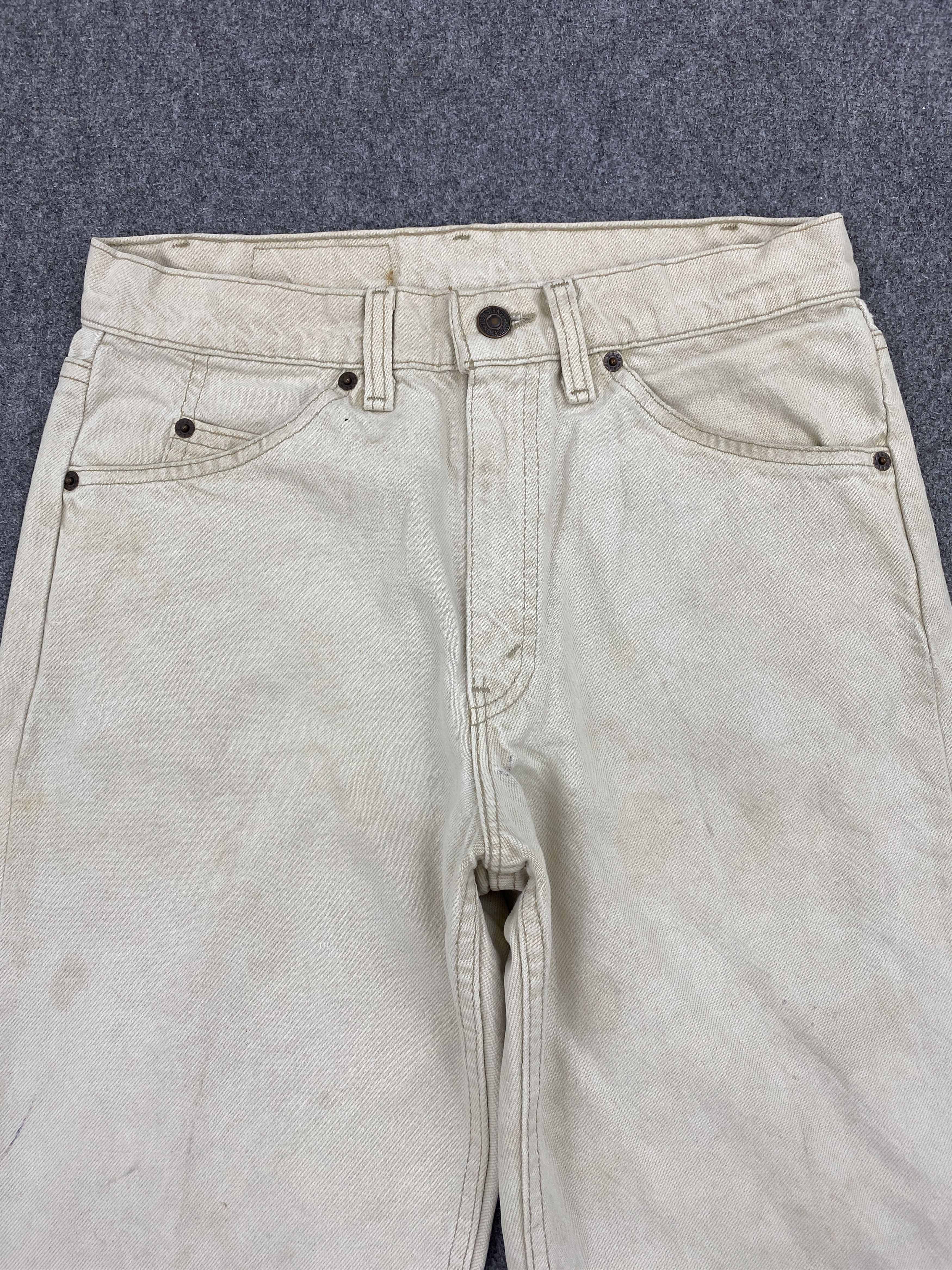 Levi's × Vintage Vintage 90s Levi's 550 Orange Tabs Jeans Size US 30 / EU 46 - 2 Thumbnail