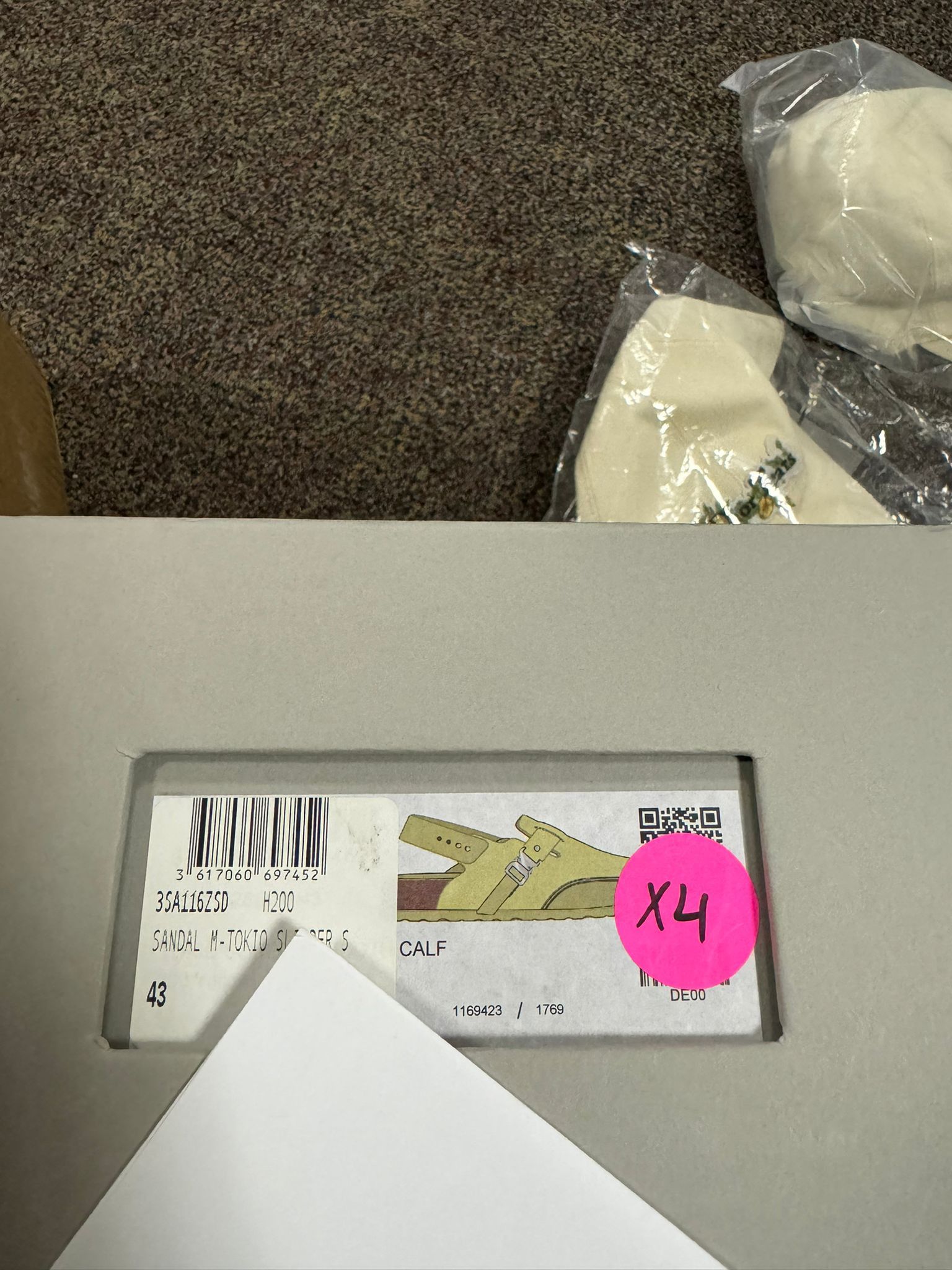 Birkenstock × Dior o1rshd1 Q:2 / M-Tokio Sandal Slipper in Yellow Size US 10 / EU 43 - 10 Thumbnail
