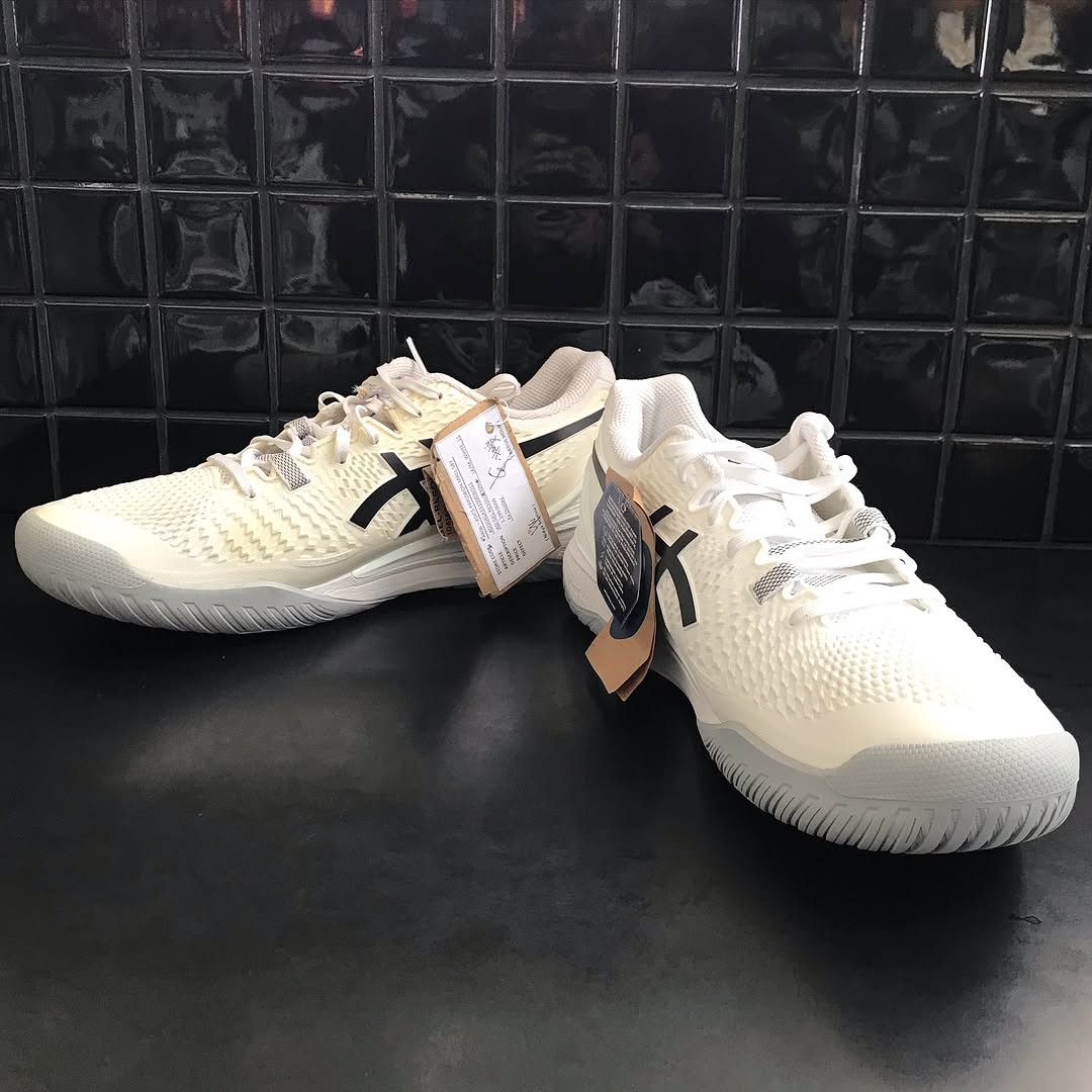 Asics Asics Gel Lite Resolution 9 White/Black Men’s Shoes Size 45 Size US 11.5 / EU 44-45 - 16 Thumbnail