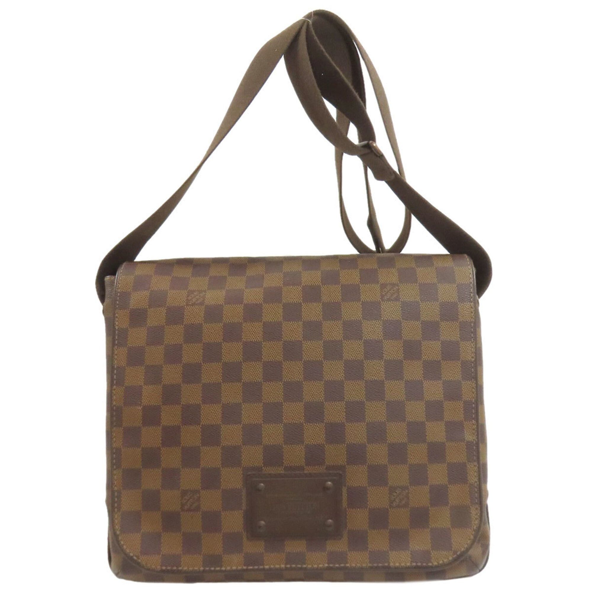 Louis Vuitton Louis Vuitton N51211 Brooklyn MM Shoulder Bag, Damier Canvas, Women's LOUIS VUITTON Size ONE SIZE - 1 Thumbnail