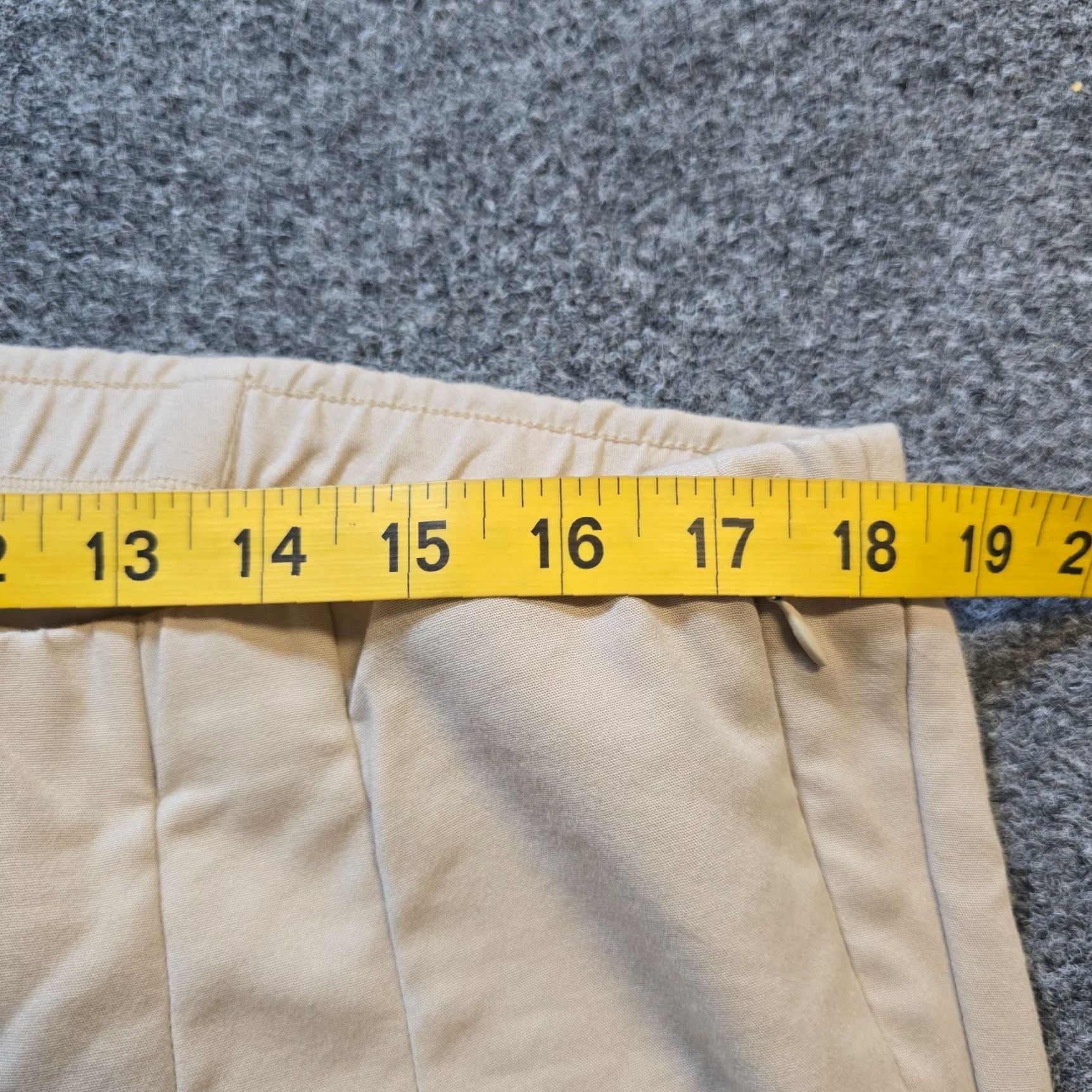 J. Jill J. Jill Pants Womens 18 Tan Beige Tapered Elastic Waist Classic Career Capsule Pants Size 40" / US 18 - 7 Thumbnail
