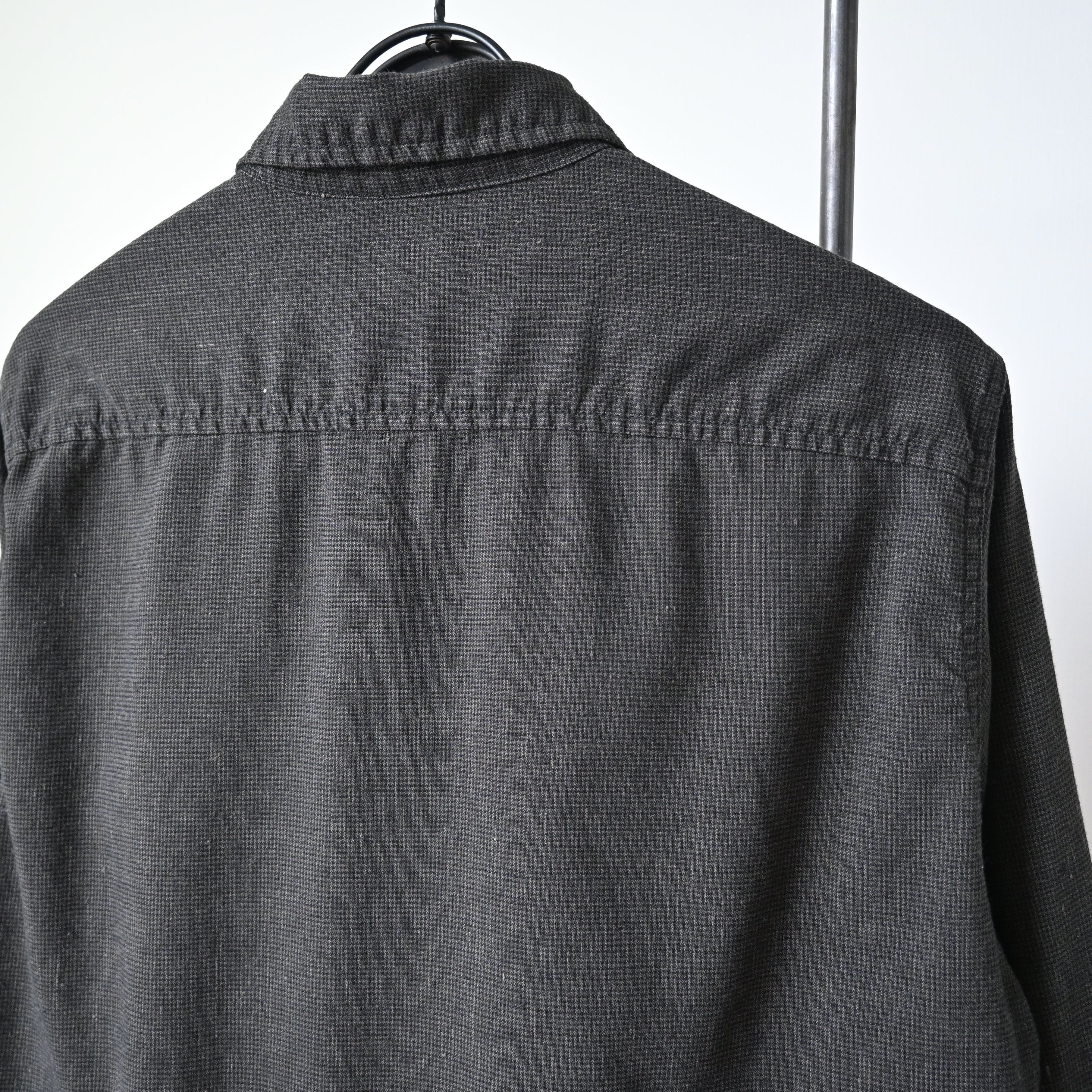 Beams Plus BEAMS Plus linen/rayon blend 2-pocket jacket, houndtooth Size US M / EU 48-50 / 2 - 6 Thumbnail