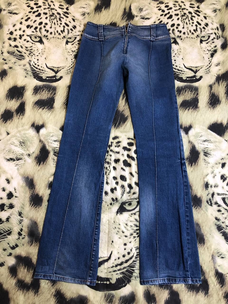 Miss Sixty Vintage Y2K Miss Sixty Retro Hippie Wide leg Denim jeans Size 31" - 5 Thumbnail