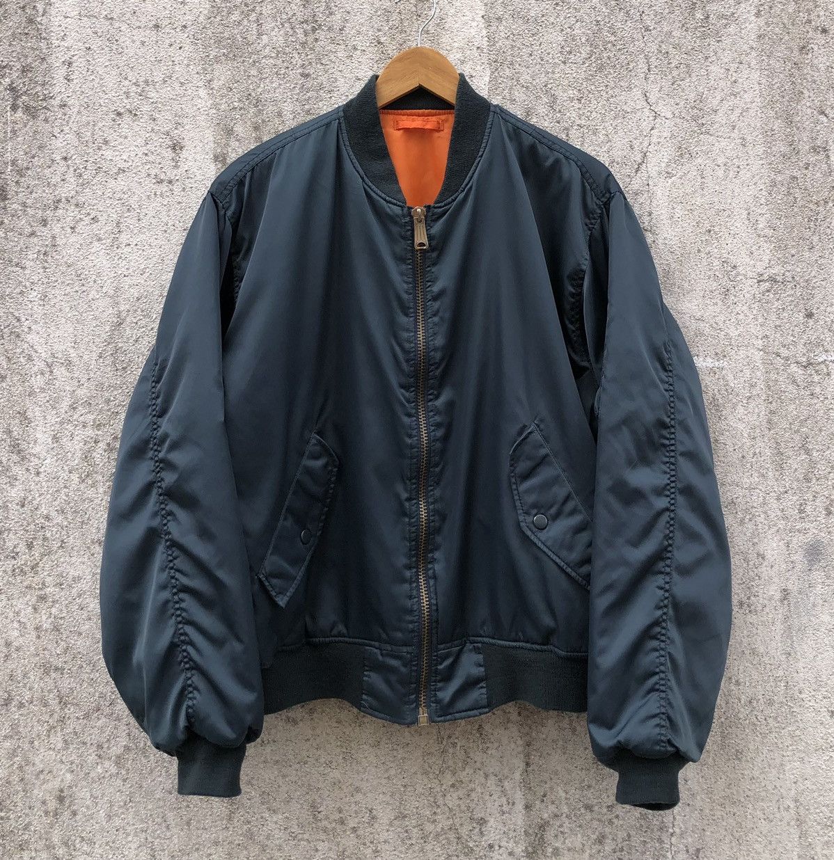 Vintage Vintage Flyer's Man Intermediate Ma-1 Bomber Jacket Size US L / EU 52-54 / 3 - 1 Thumbnail
