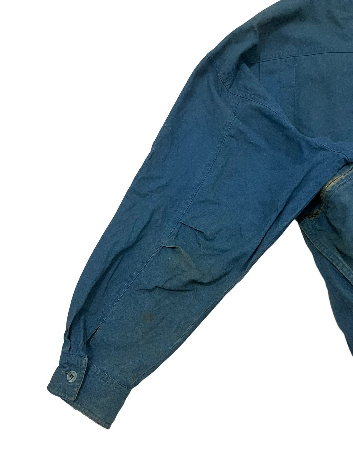 Japanese Brand × Vintage Vintage Work Wear Thrashed Jacket Size US L / EU 52-54 / 3 - 9 Thumbnail