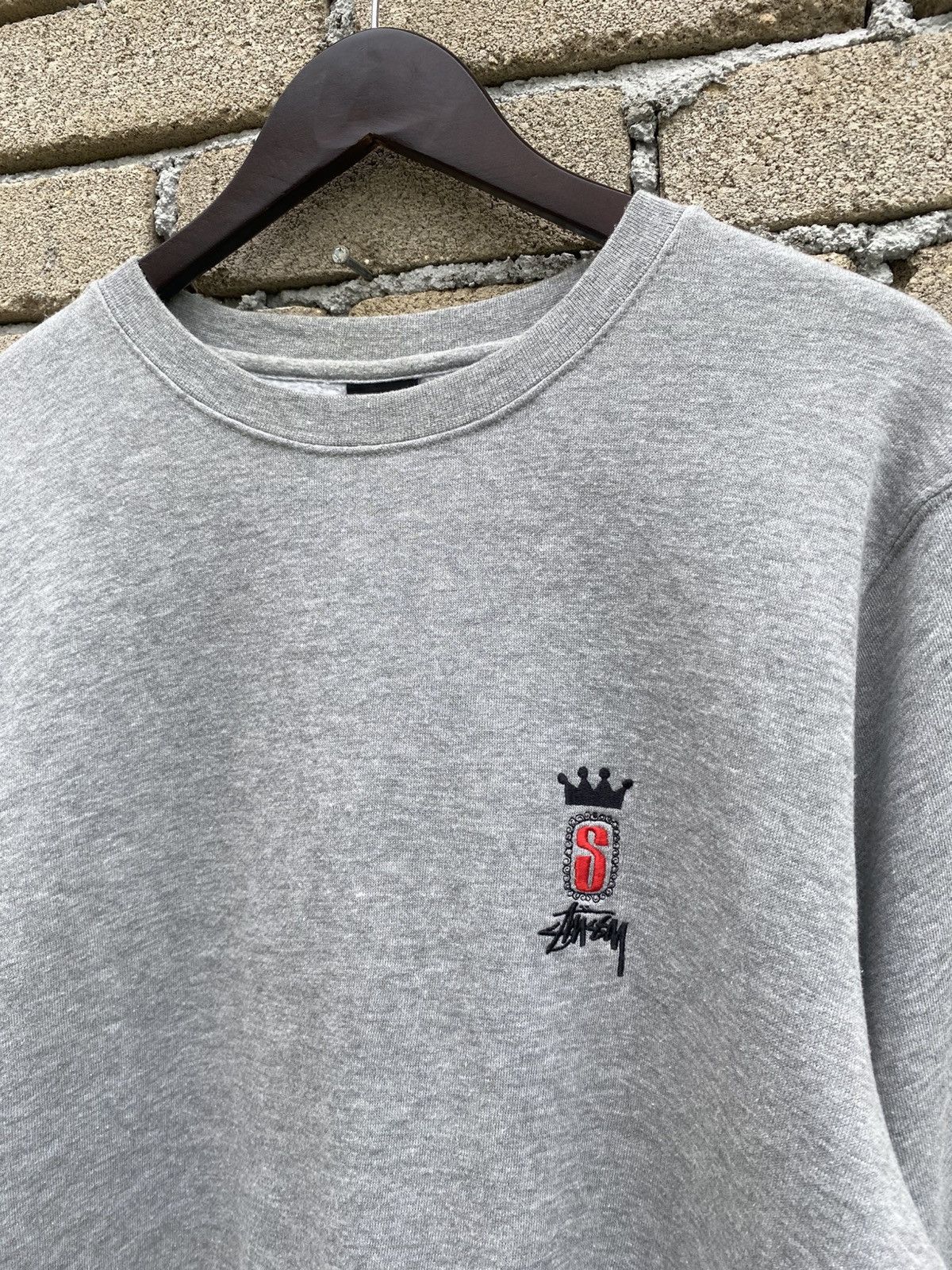 Stussy Vintage Stussy Crown Sweatshirt Size US L / EU 52-54 / 3 - 5 Thumbnail