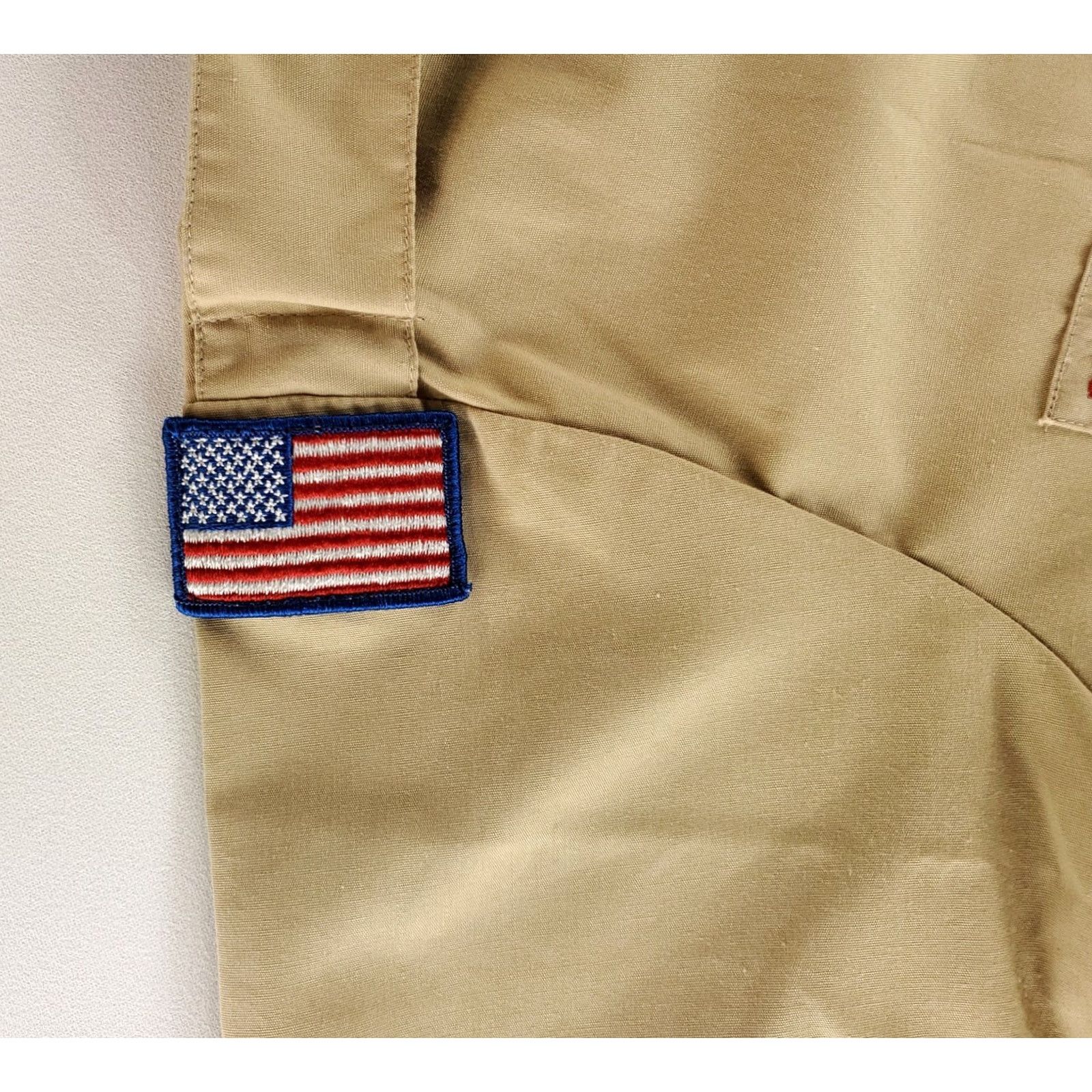 Vintage VINTAGE Boy Scouts of America Shirt Short Sleeve Mens M Tan 90s Button Made USA Mens Size US M / EU 48-50 / 2 - 3 Thumbnail