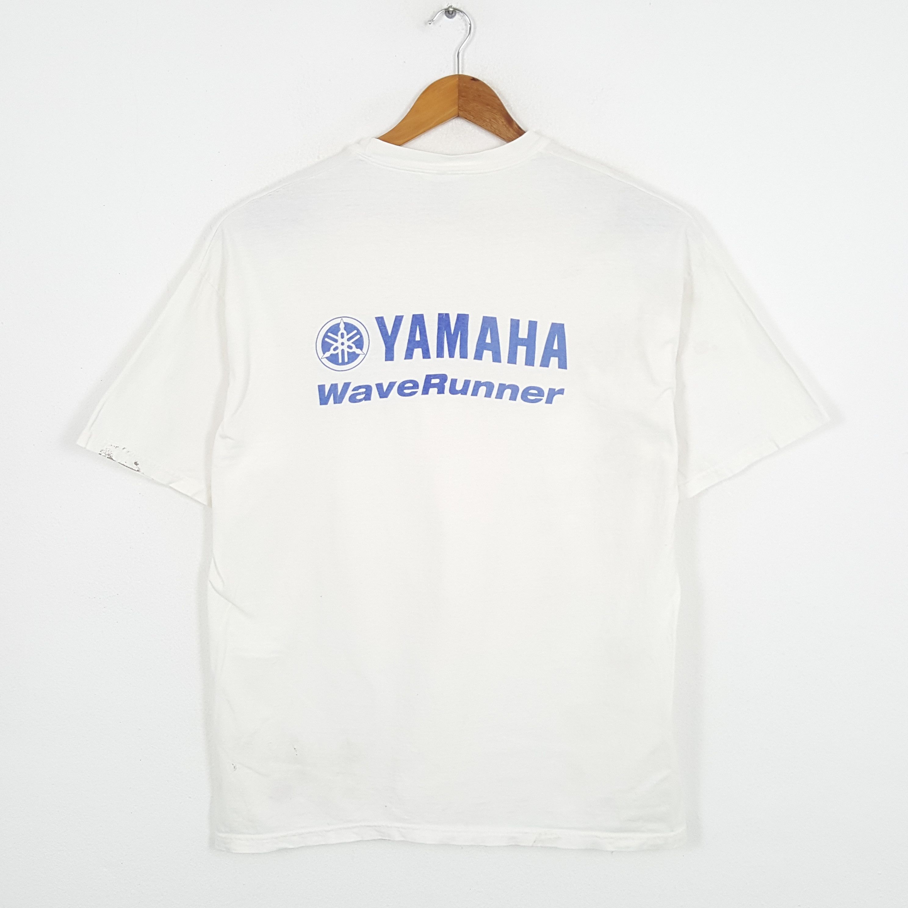 Vintage × Yamaha Vintage YAMAHA Japanese Motorcycle Brand T-Shirts Size US XL / EU 56 / 4 - 1 Thumbnail