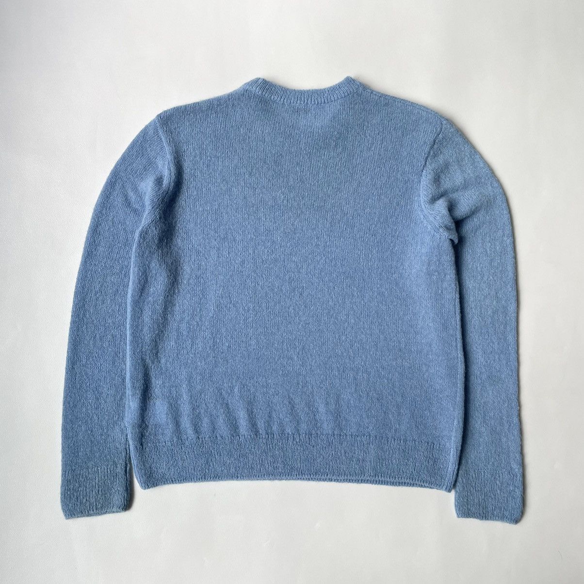 Dries Van Noten Brushed Alpaca Wool Cropped Sweater Size US M / EU 48-50 / 2 - 9 Thumbnail