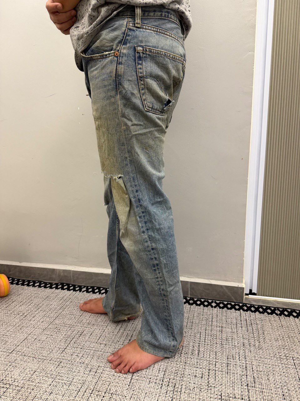 Levi's × Levi's Vintage Clothing × Vintage Vintage Levis 503 Distressed Jeans 359 Size US 31 - 12 Thumbnail