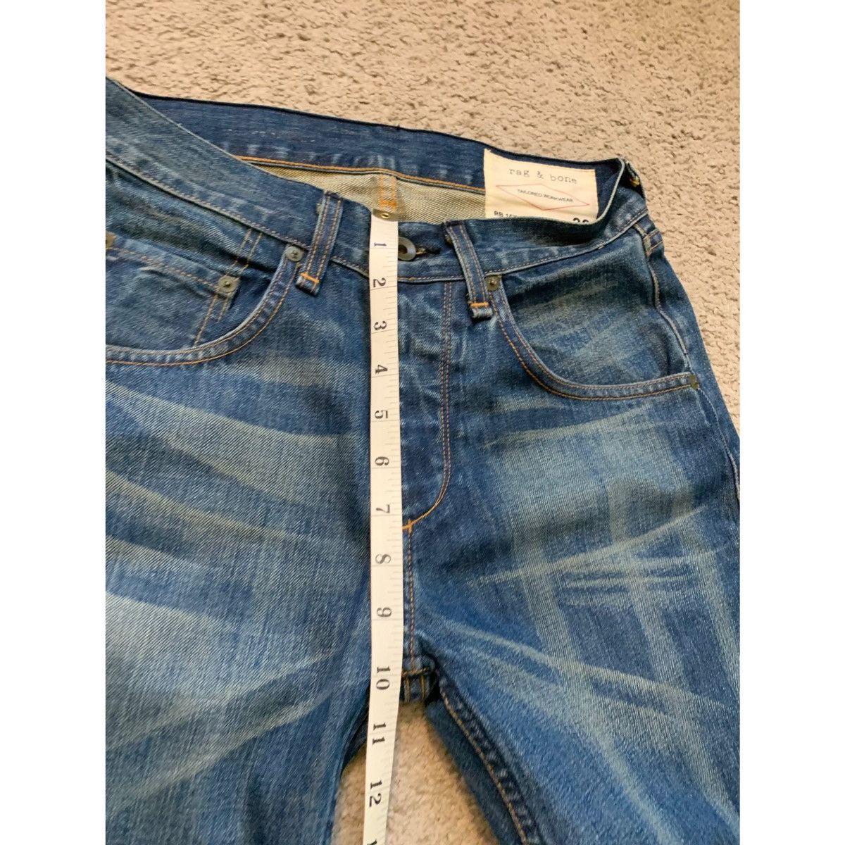 Rag & Bone RAG & BONE VINTAGE WASH JEANS Size US 30 / EU 46 - 20 Thumbnail