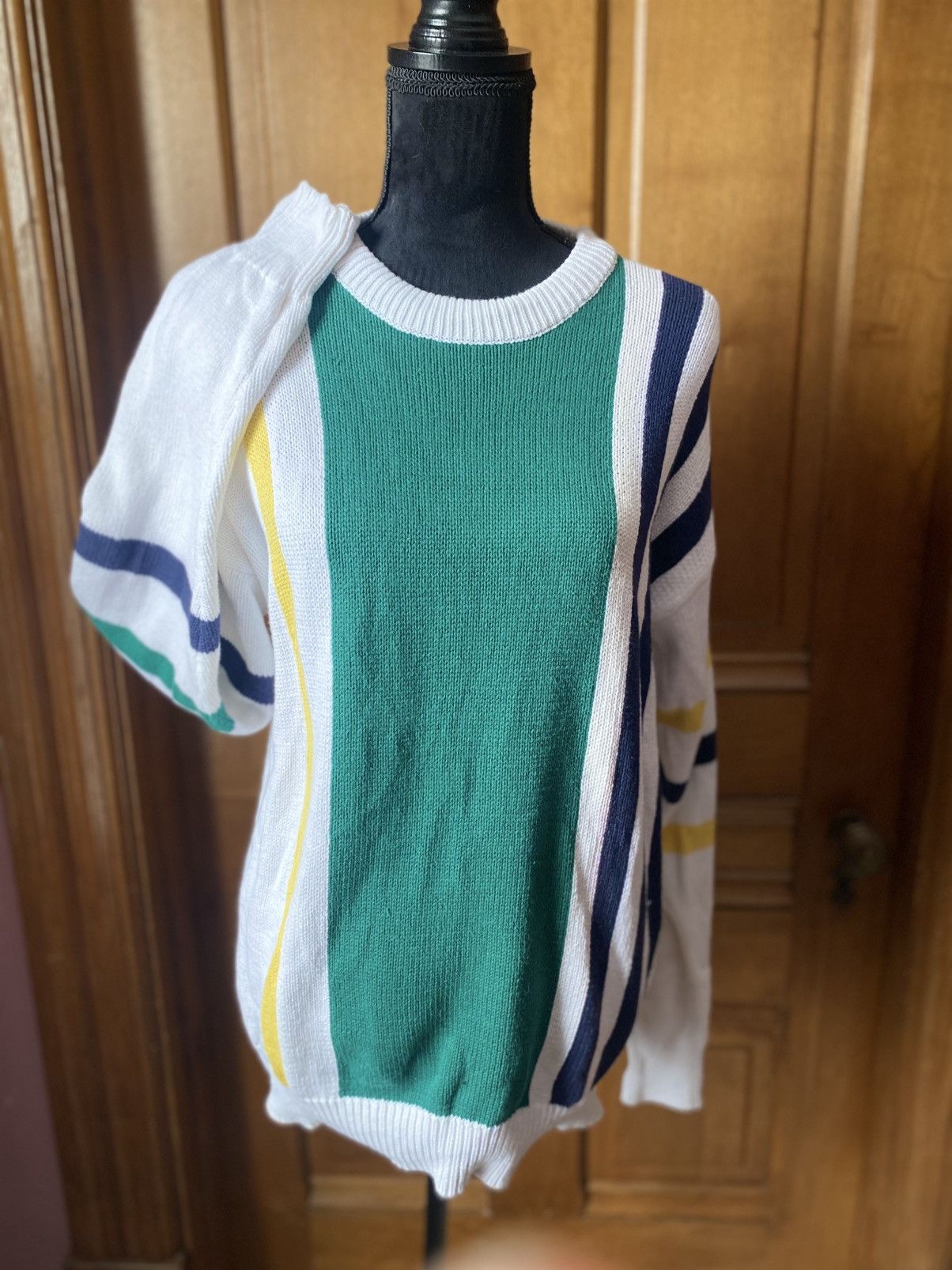 John Ashford VTG Hong Kong John Ashford Mens Knit Sweater Size Medium Size US M / EU 48-50 / 2 - 1 Thumbnail