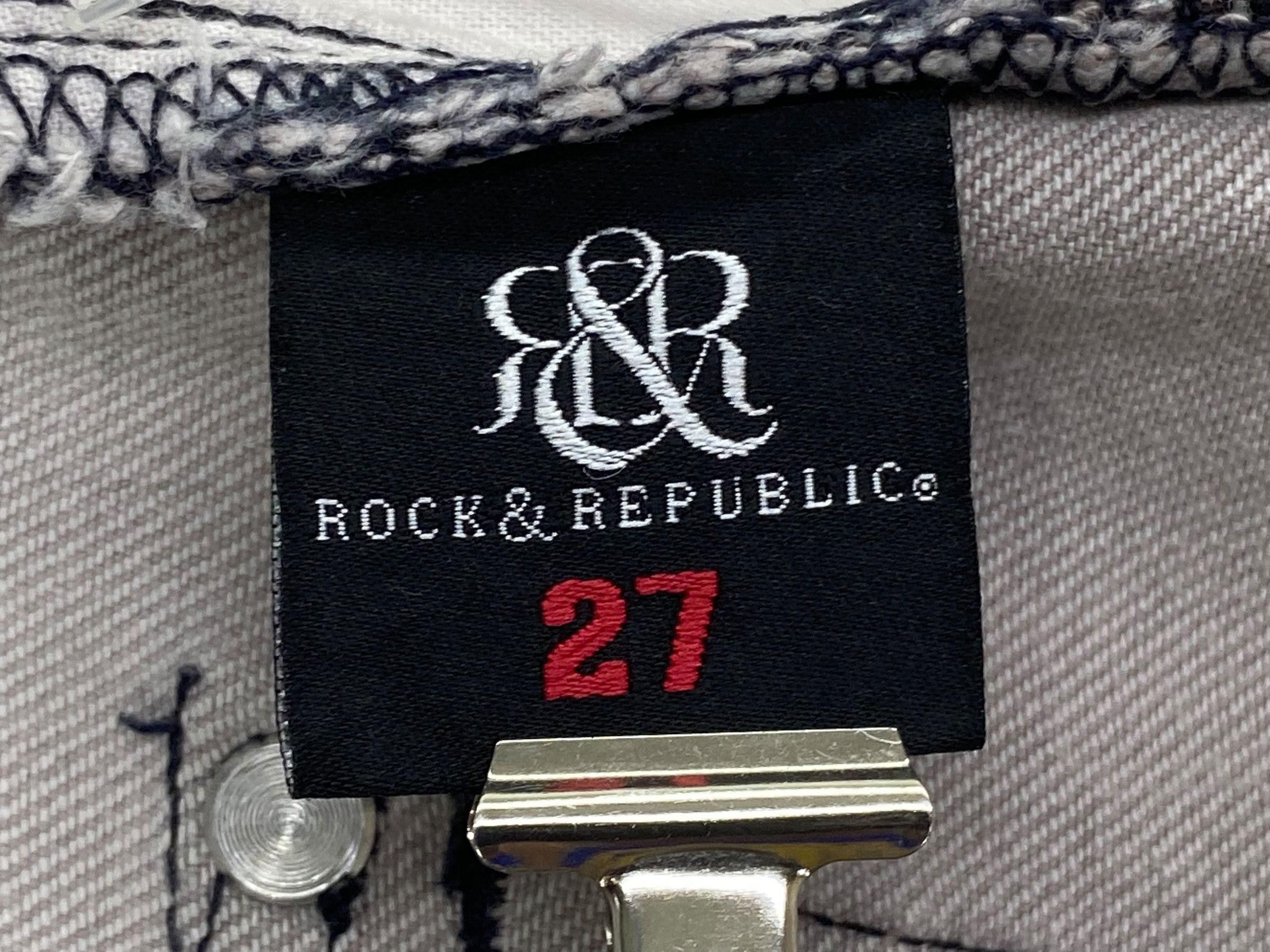 Rock & Republic Rock & Republic Flare Jeans Boyfriend Denim Jeans Size 27" / US 4 / IT 40 - 10 Thumbnail