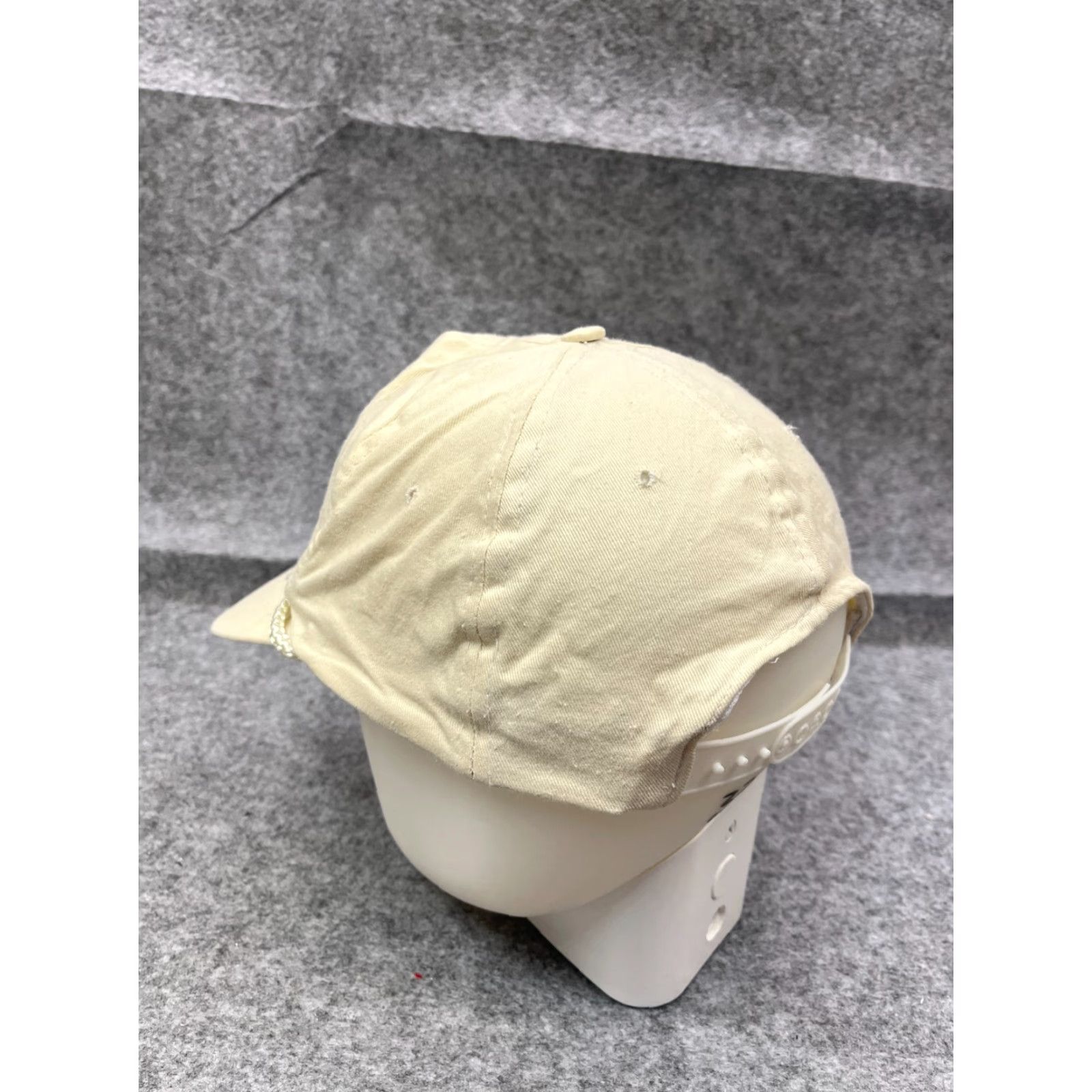 Vintage VINTAGE Valvoline Racing Hat Cap Strap Back Adult Ivory 100% Cotton Hatch 90s Size ONE SIZE - 5 Thumbnail