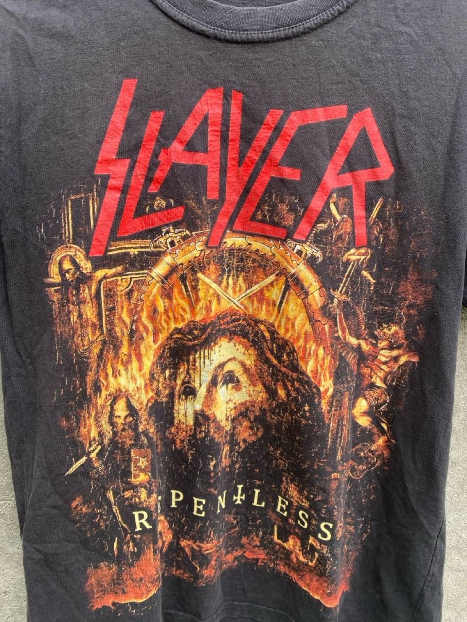 Vintage Slayer Repentless t-shirt heavy metal Size US L / EU 52-54 / 3 - 3 Thumbnail