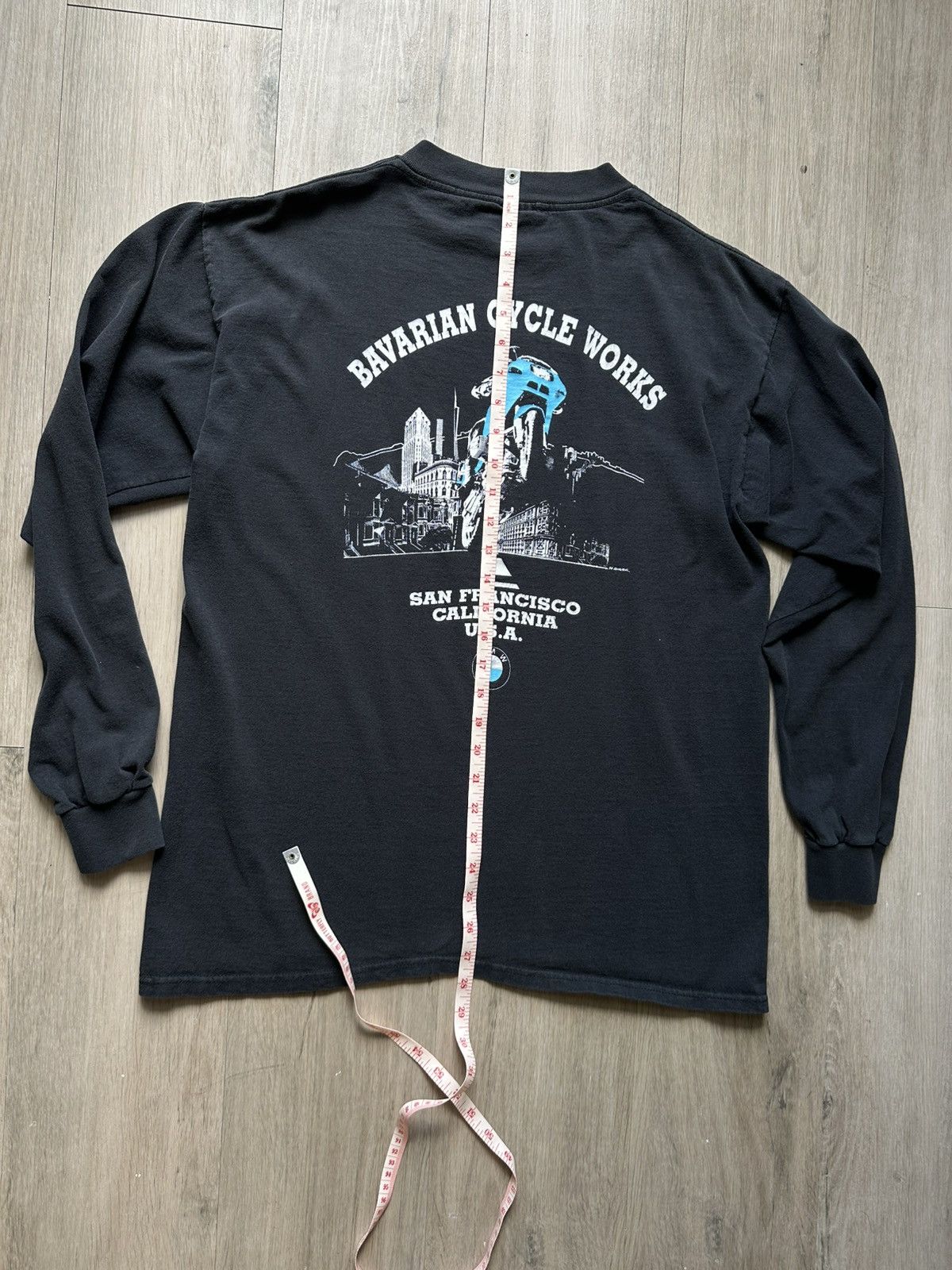 BMW Vintage BMW Motorcycle Long Sleeve Shirt Medium Size US M / EU 48-50 / 2 - 5 Thumbnail