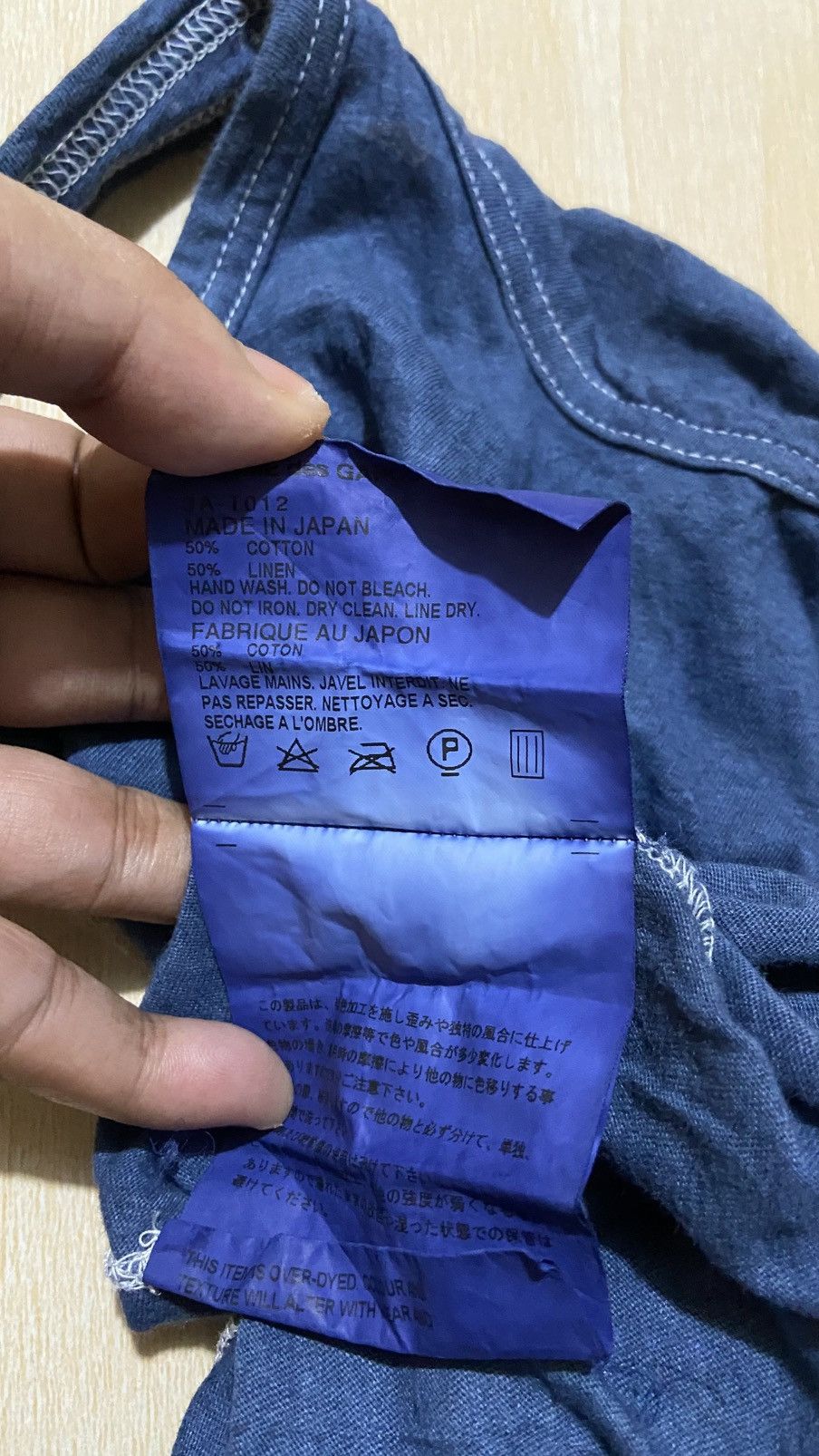 CDG by Comme des Garcons Vintage Thrashed Comme Des Garcons CDG TAO Tanktop Size US M / EU 48-50 / 2 - 6 Thumbnail