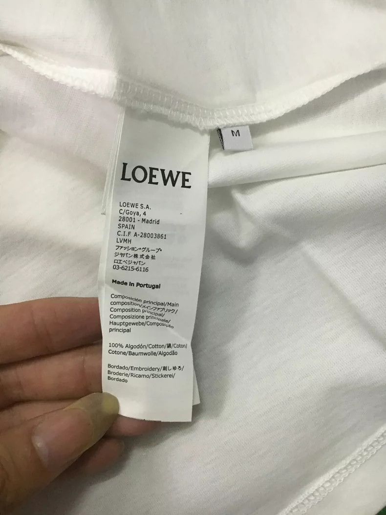 Loewe LOEWE Spring and summer color striped Logo short sleeves Size M / US 6-8 / IT 42-44 - 6 Thumbnail