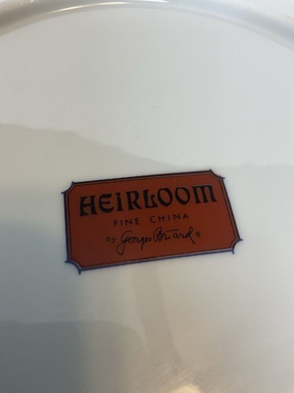 Heartloom NWOT Heirloom by Georges Briard Fine China Dinner Plates Size ONE SIZE - 2 Thumbnail