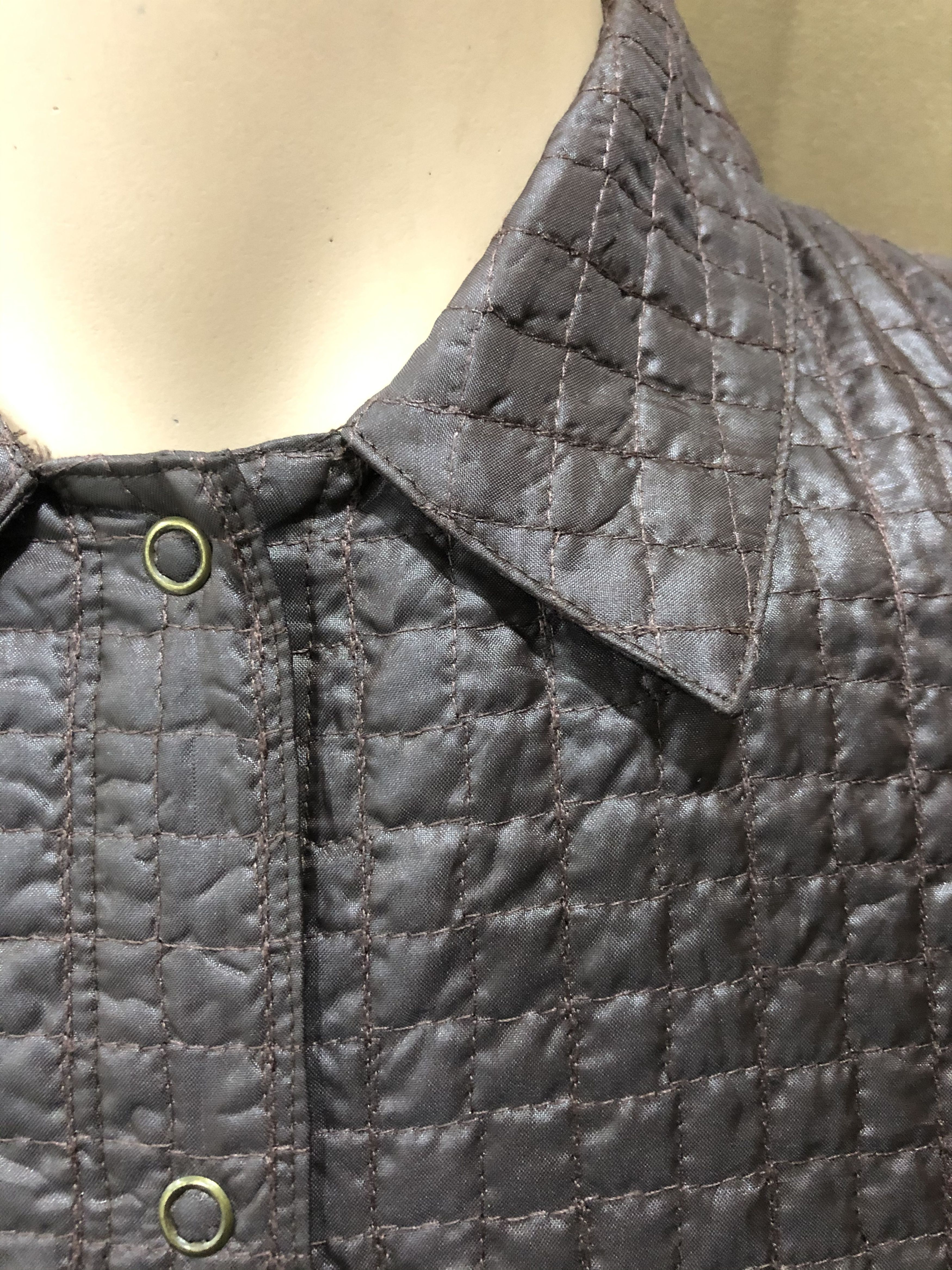 Fendi Fendissime by Fendi Quilted Shirt Jacket Iridescent Purple Size XS / US 0-2 / IT 36-38 - 2 Thumbnail
