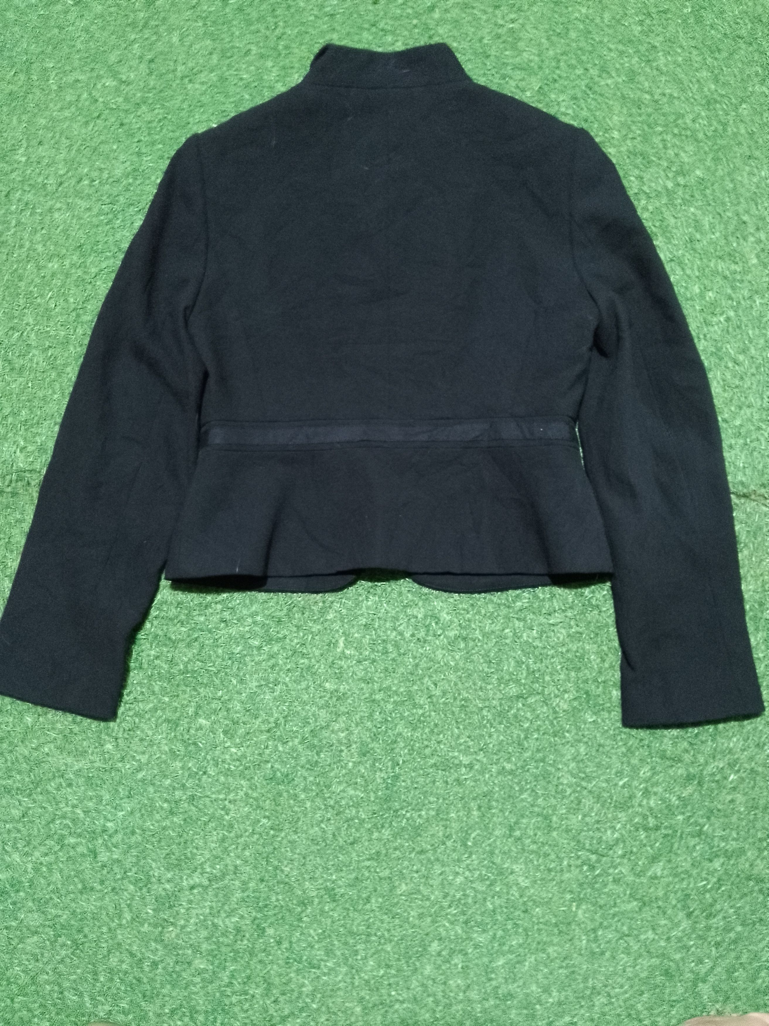 Chloe Chleo Black Formal Short Blazer Jacket Size S / US 4 / IT 40 - 2 Thumbnail