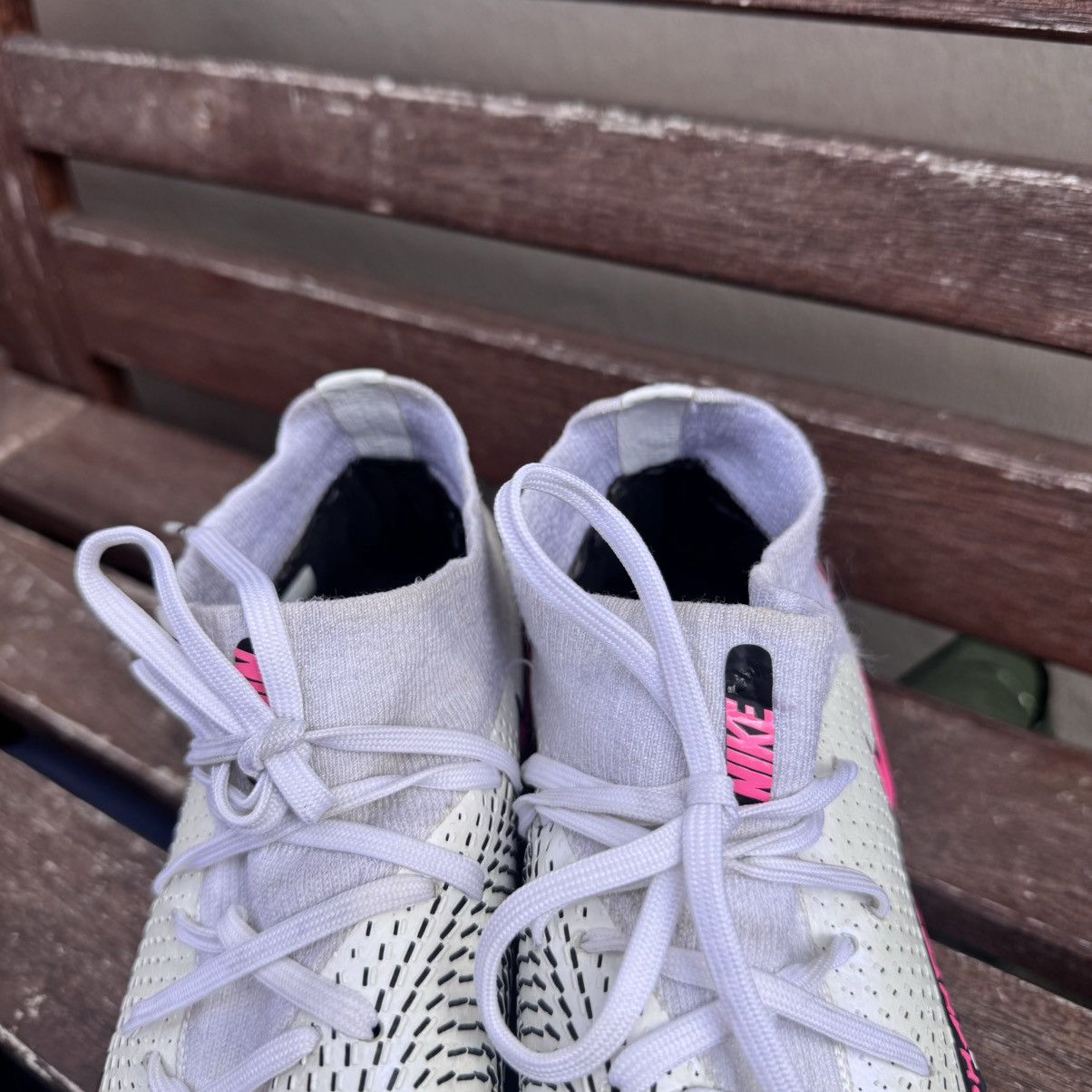 Nike × Nike ACG Men's Nike Phantom GT Elite DF FG White/Pink Soccer Size US 7.5 / EU 40-41 - 3 Thumbnail