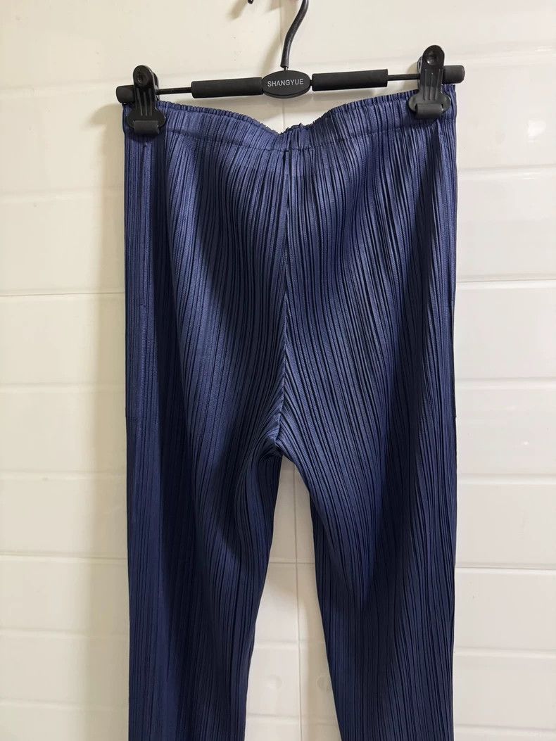 Issey Miyake issey miyake size:4 Navy blue pleated pants Size 42" / US 20 - 3 Thumbnail