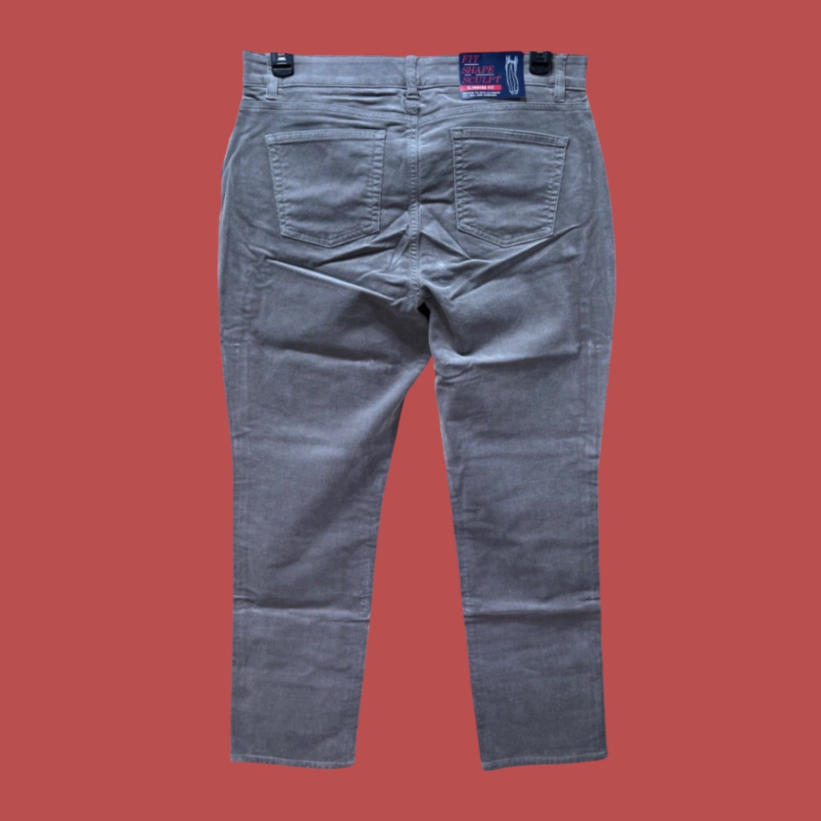Chaps Chaps - women’s fit shape sculpt pants - slimming fit- Grey Size 36" / US 14 / IT 50 - 2 Thumbnail
