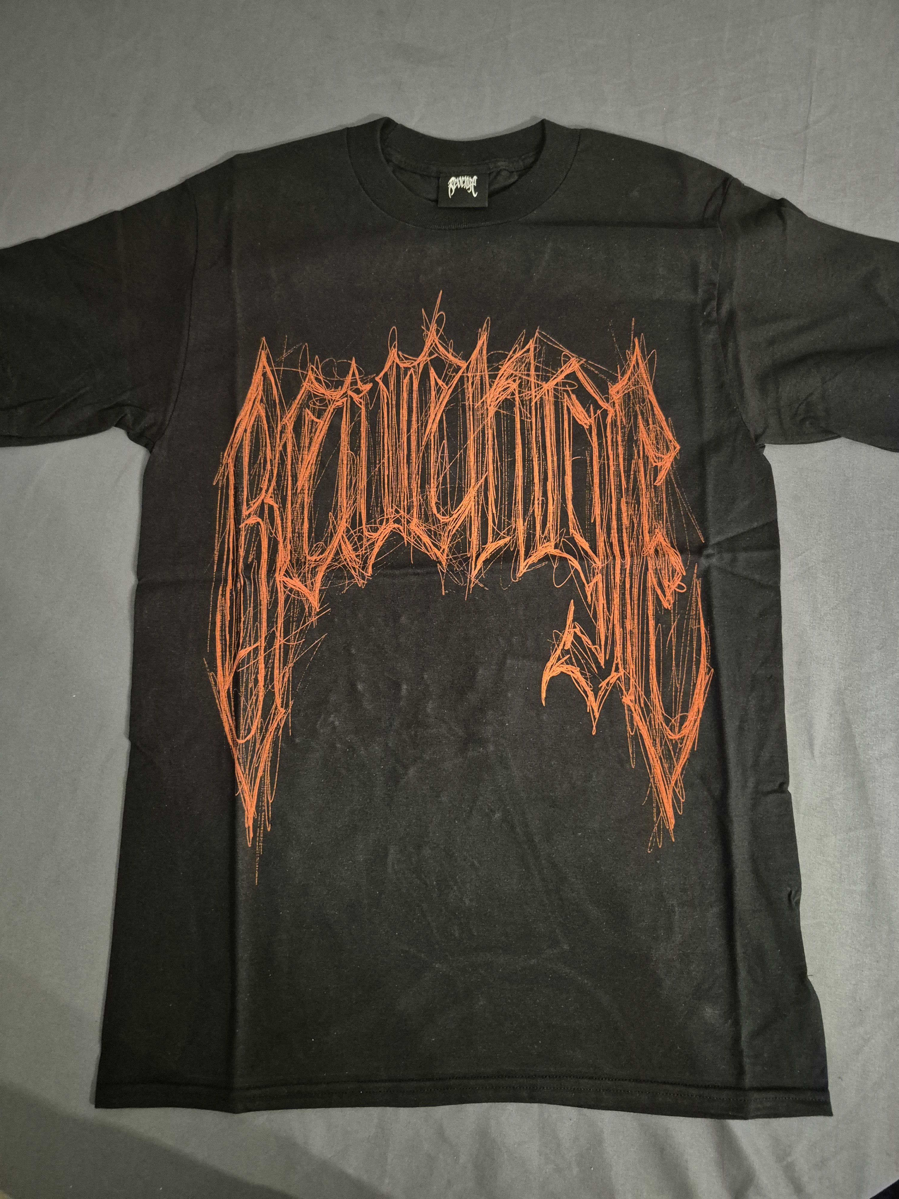 Revenge Revenge Black Tee Shirt Size Small Size US S / EU 44-46 / 1 - 1 Thumbnail