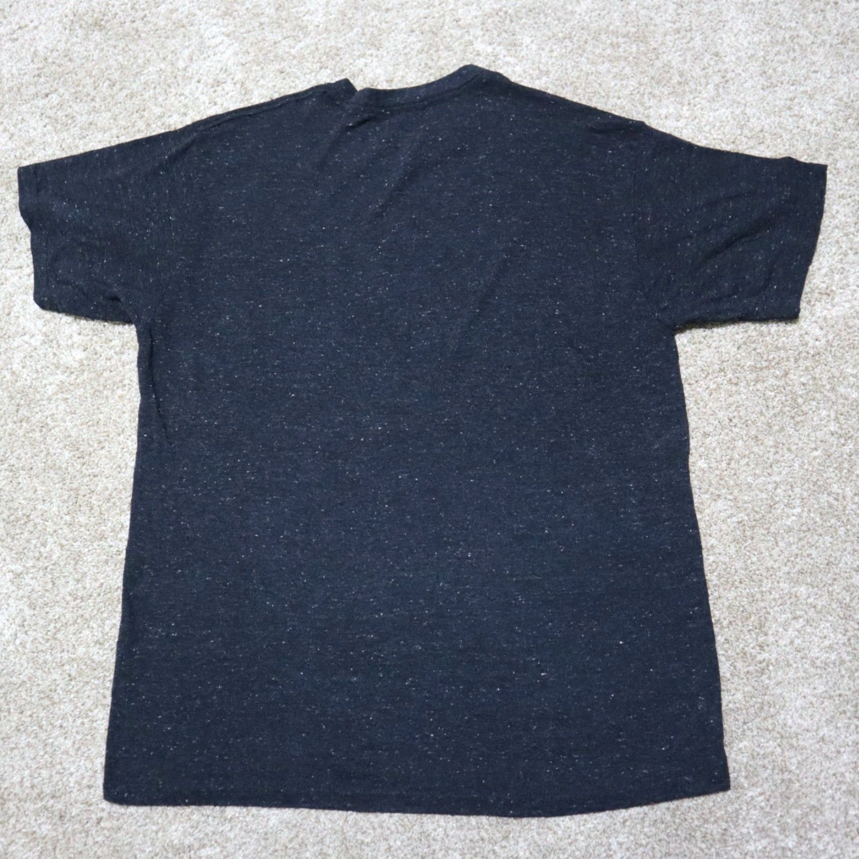 Vintage MARVEL T-Shirt Men M Black Flecked Age of Ultron Avengers Graphic Crew Neck Short Sleeve Size US M / EU 48-50 / 2 - 7 Thumbnail