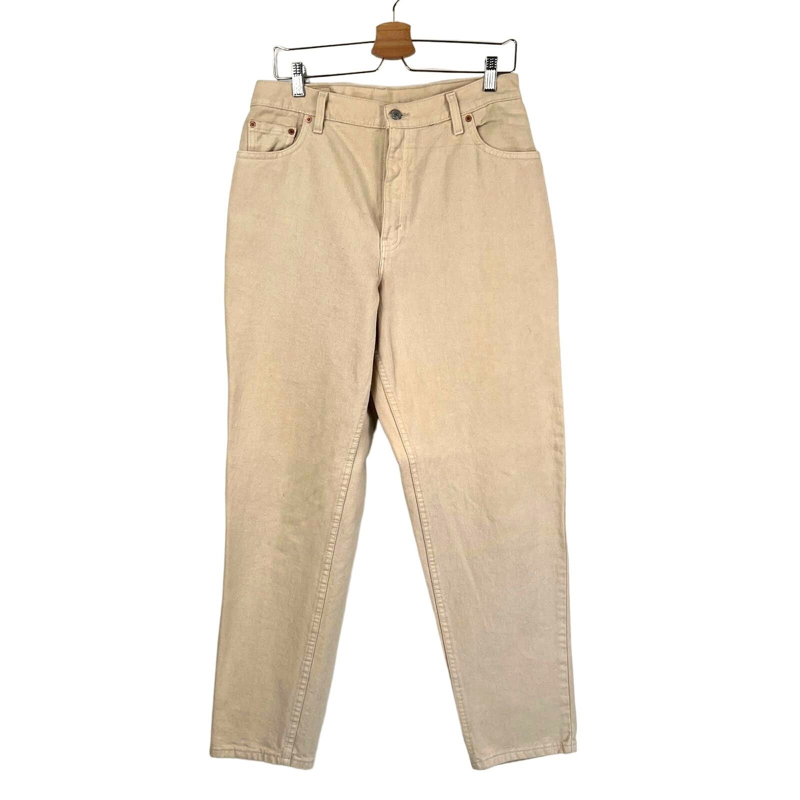 Levi's Vintage 90s Levi’s 550 Relaxed Fit Denim High Rise Irregular Size 36" / US 14 / IT 50 - 1 Thumbnail