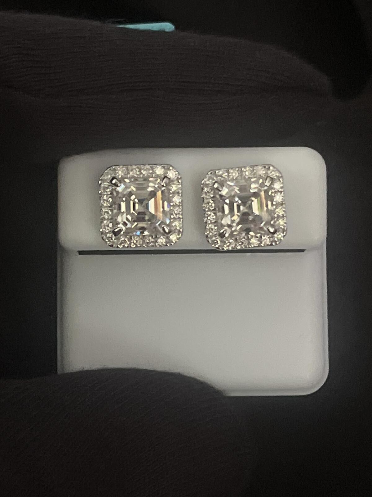 Other Moissanite, solid 925 sterling silver. Size ONE SIZE - 1 Thumbnail