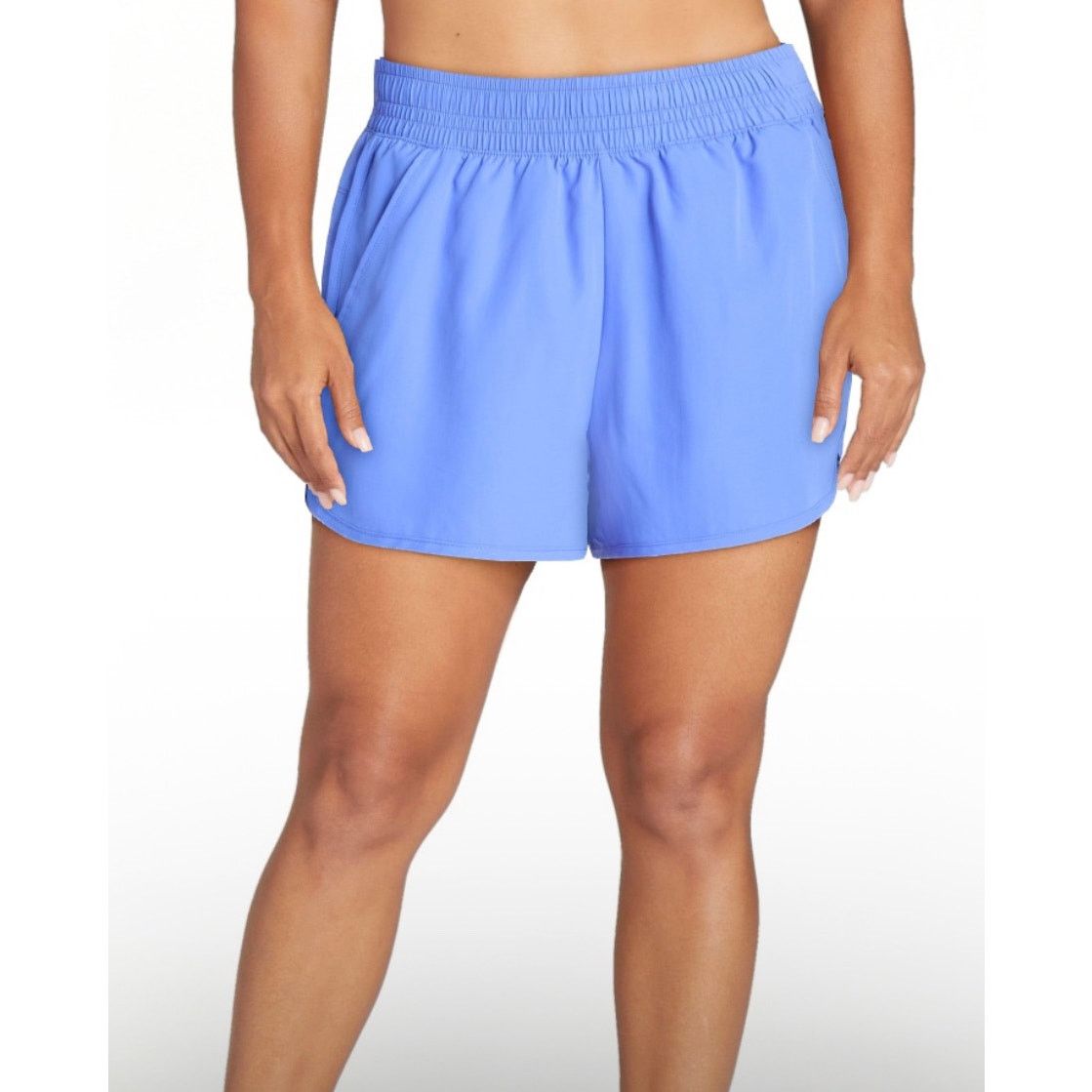 Athletic Works XXL Running Shorts Santorini Blue lightweight pockets Size 42" / US 20 - 1 Thumbnail