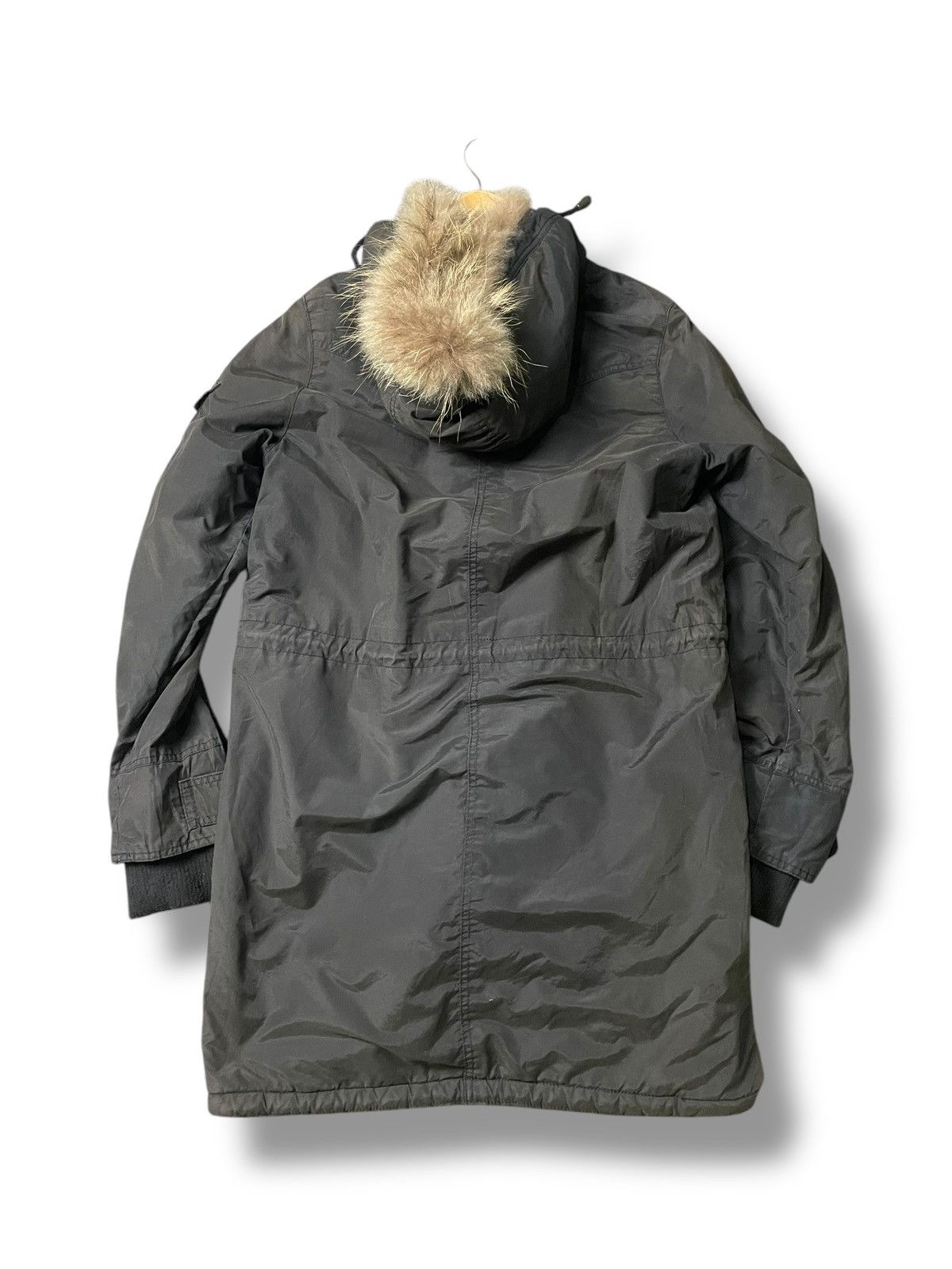 If Six Was Nine × Japanese Brand × Le Grande Bleu (L.G.B.) TYPE ARMY 07 WINTER FUR HOODED JACKET (99) Size US XXS / EU 40 - 6 Thumbnail