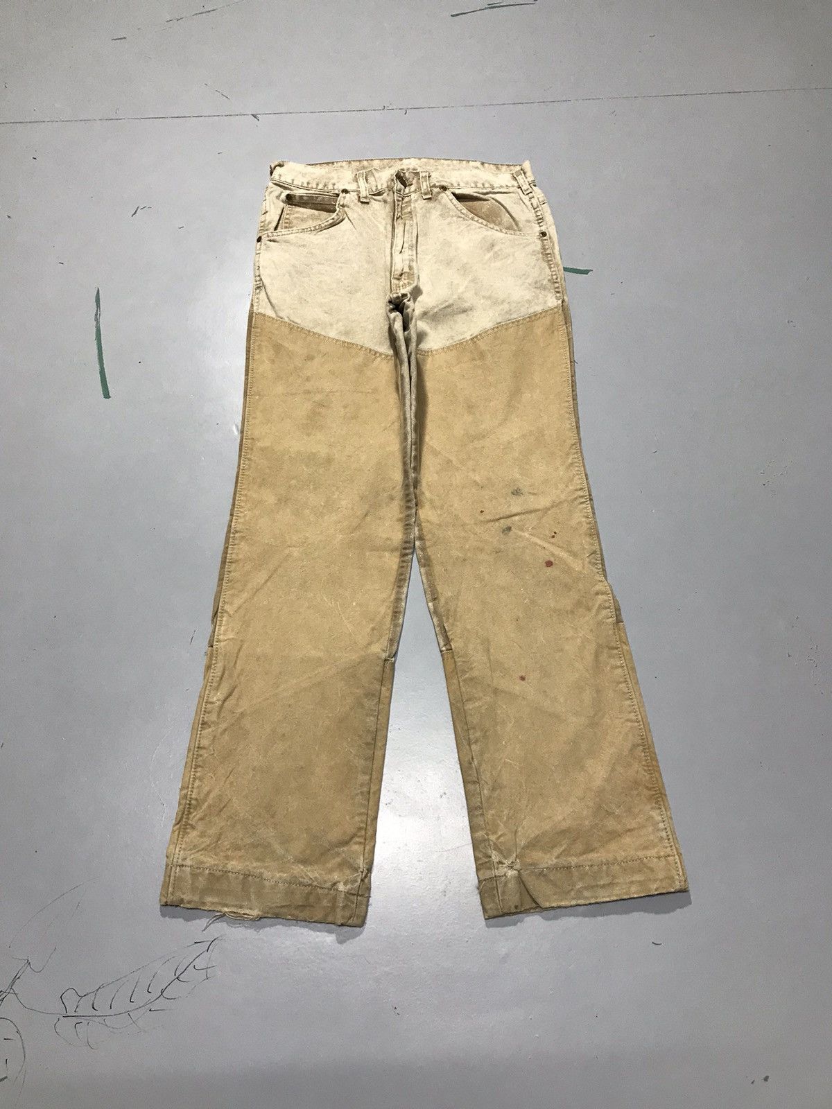 Carhartt 90sVintage Carhartt double knee workwear denim Size US 32 / EU 48 - 1 Thumbnail