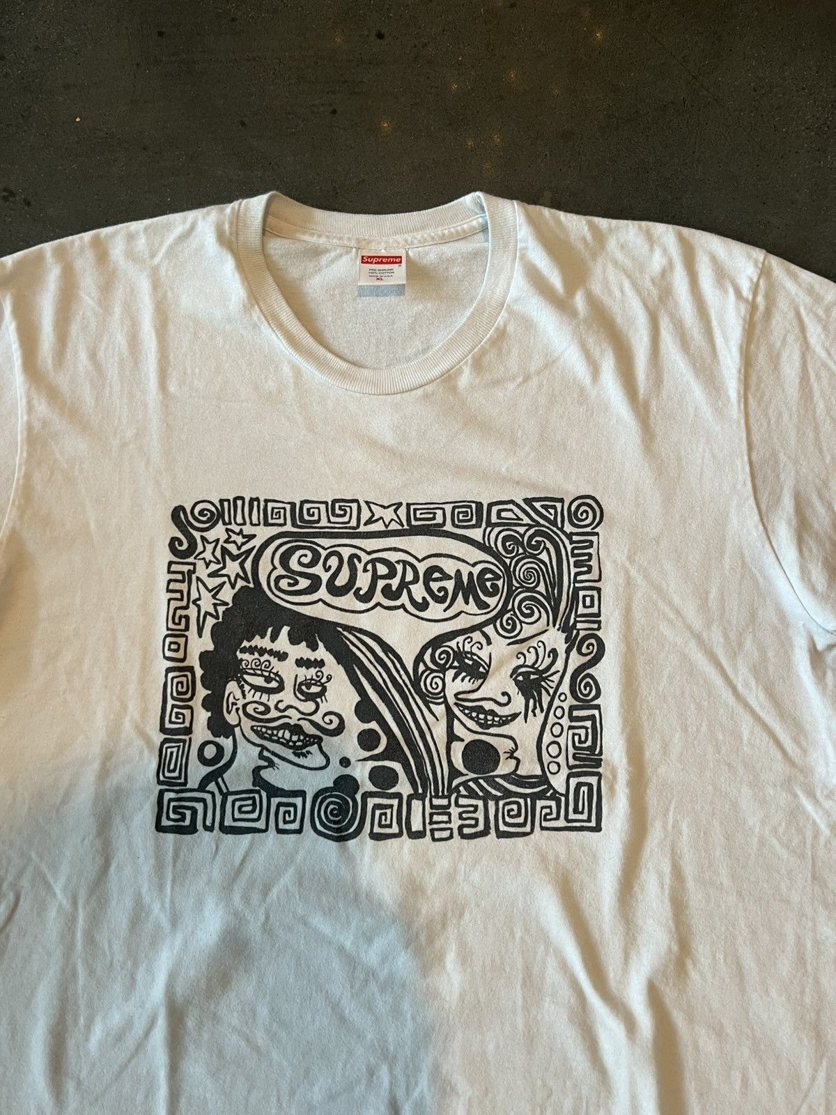 Supreme Supreme X Tabboo! Faces T Shirt Size US XL / EU 56 / 4 - 2 Thumbnail