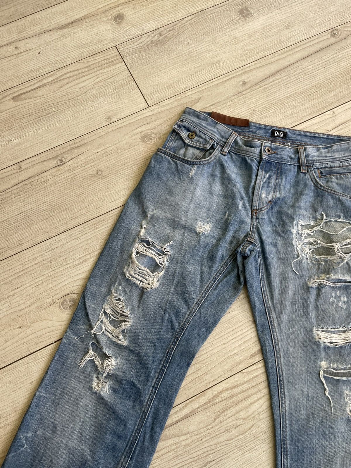 Dolce & Gabbana Dolce & Gabbana Distressed Jeans Size US 33 - 7 Thumbnail