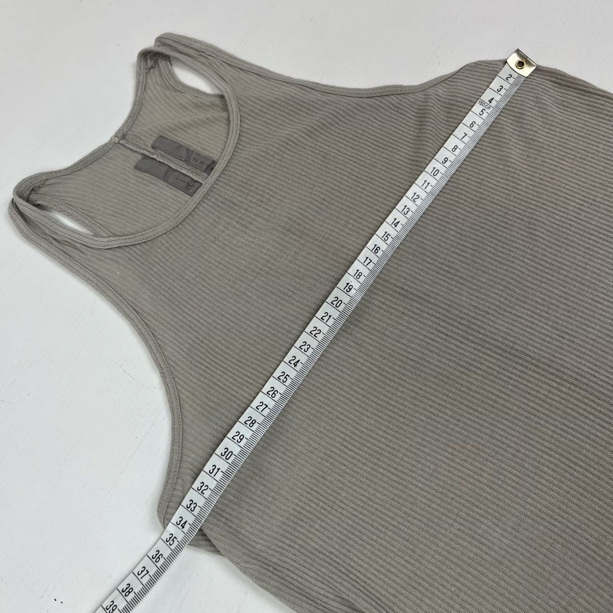 Rick Owens RICK OWENS FOREVER BASIC RIB TANK MINI RIB JERSEY Size M / US 6-8 / IT 42-44 - 7 Thumbnail
